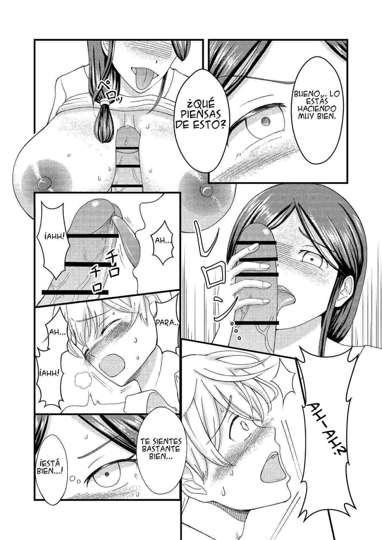 [Swap Minami (Minami Kei, Swap Kinoko)] Yasashii Bakunyuu Kaa-san to Irekawacchatta Hankouki na Ore no Hanashi ~2~ | Cambio de cuerpos, yo y mi pechugona madre 2 [Spanish] 12eme image