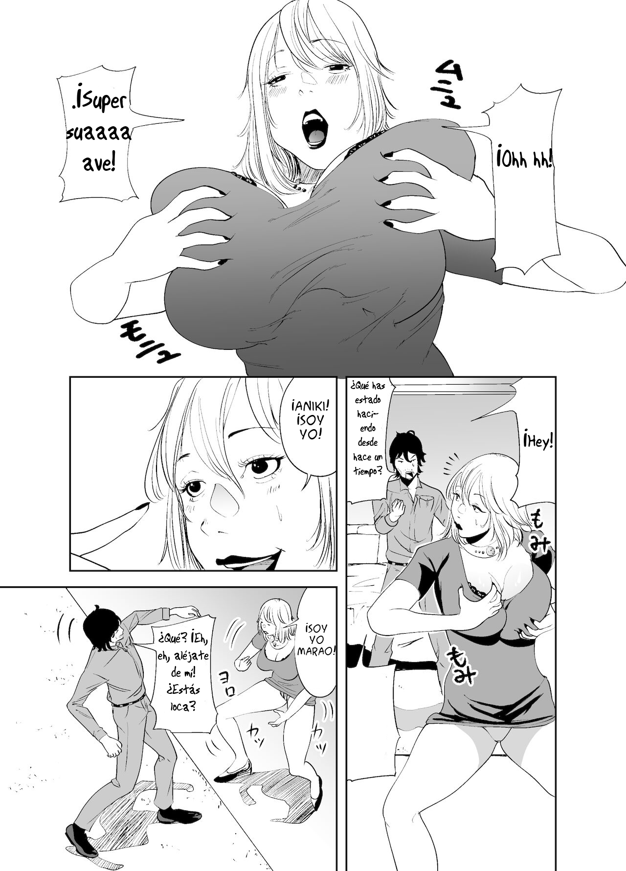 [like-a-moon] BODY CHANGE! ~Celeb Jukujo to Muchimuchi Maid~ | ¡CAMBIO DE CUERPO! ~ Madura famosa y sirvienta gordita~ [Spanish] 이미지 번호 21