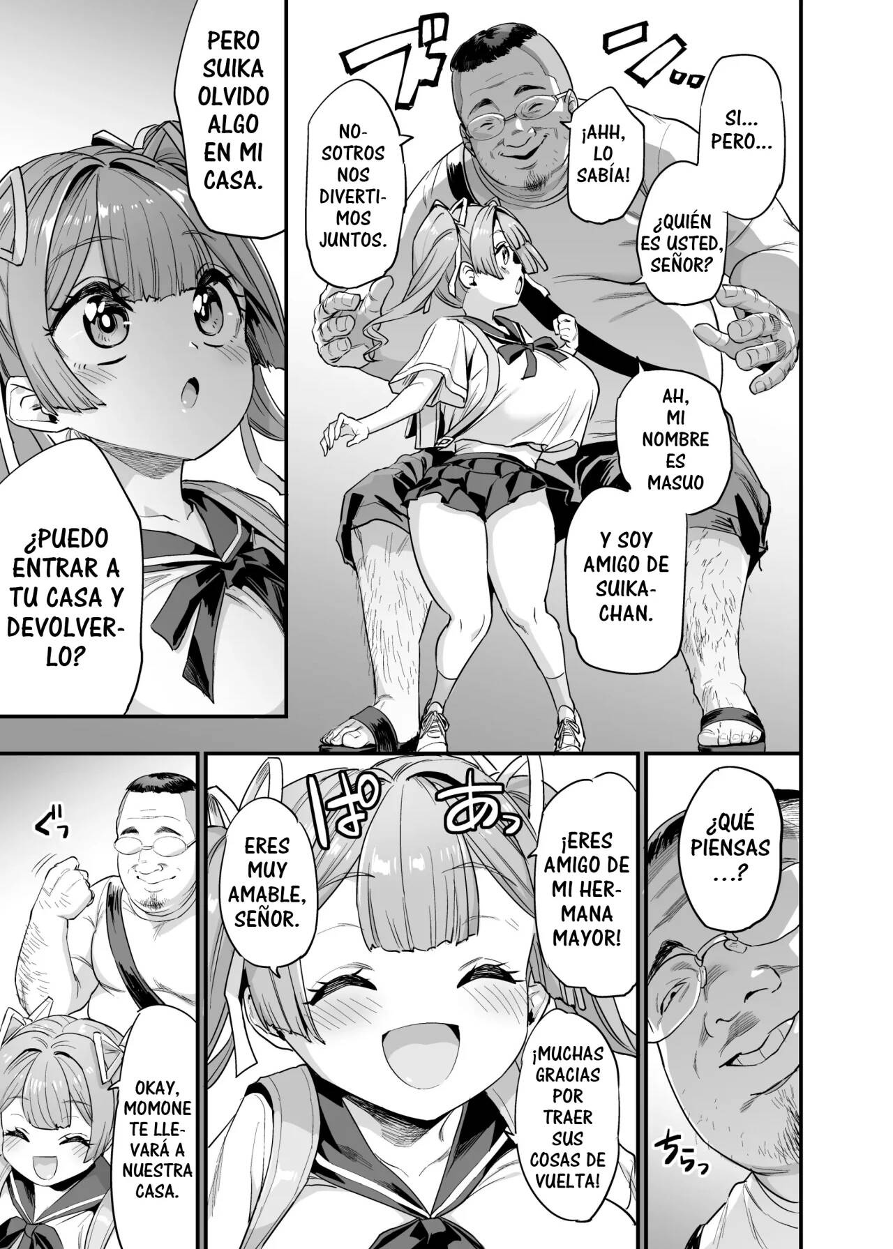 [OVing (Obui)] Paihame Kazoku #2 Momone Aiiku | Familia de tetas cogibles #2 La educacion sexual de Momone  [Spanish] numero di immagine  6