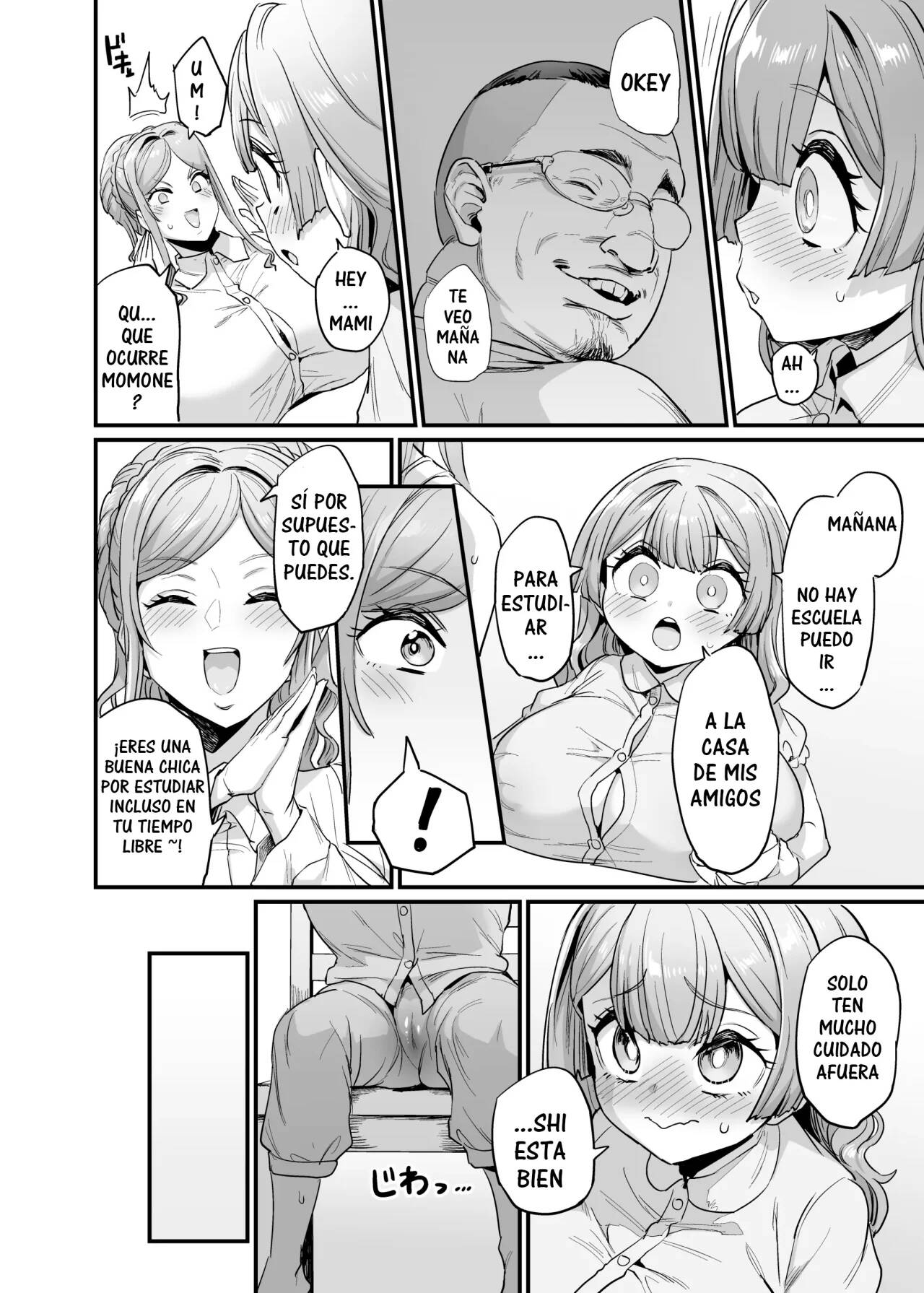 [OVing (Obui)] Paihame Kazoku #2 Momone Aiiku | Familia de tetas cogibles #2 La educacion sexual de Momone  [Spanish] numero di immagine  25