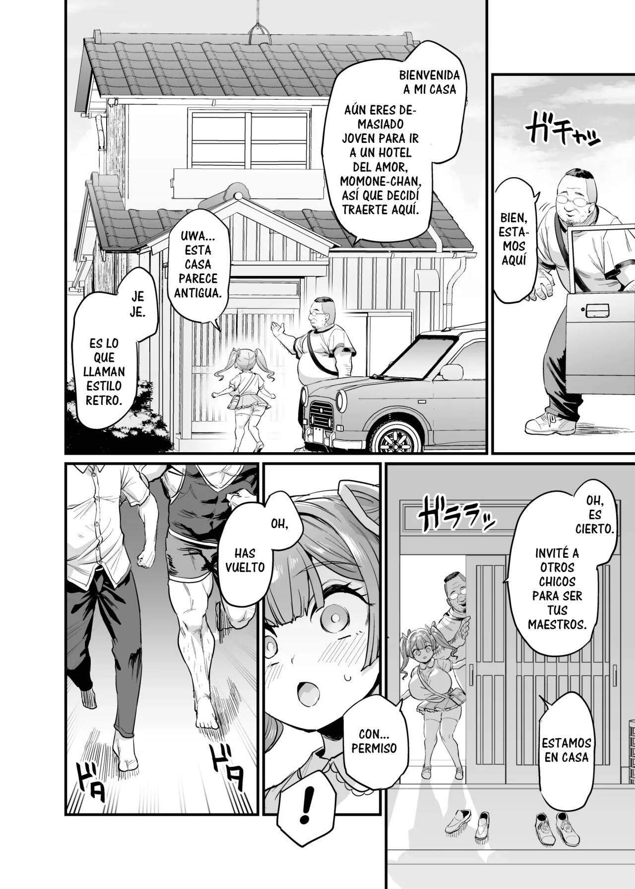 [OVing (Obui)] Paihame Kazoku #2 Momone Aiiku | Familia de tetas cogibles #2 La educacion sexual de Momone  [Spanish] numero di immagine  27