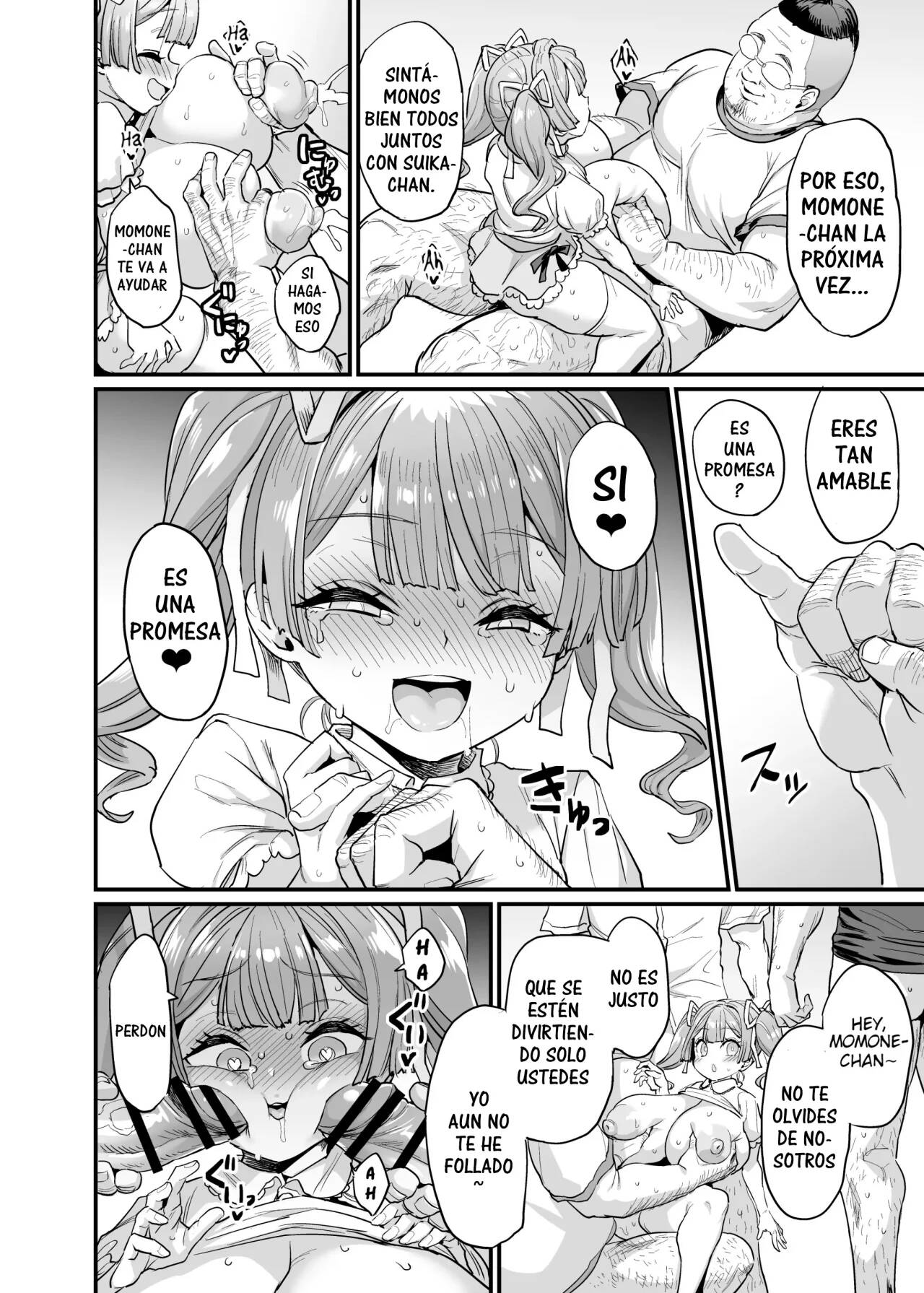 [OVing (Obui)] Paihame Kazoku #2 Momone Aiiku | Familia de tetas cogibles #2 La educacion sexual de Momone  [Spanish] numero di immagine  39