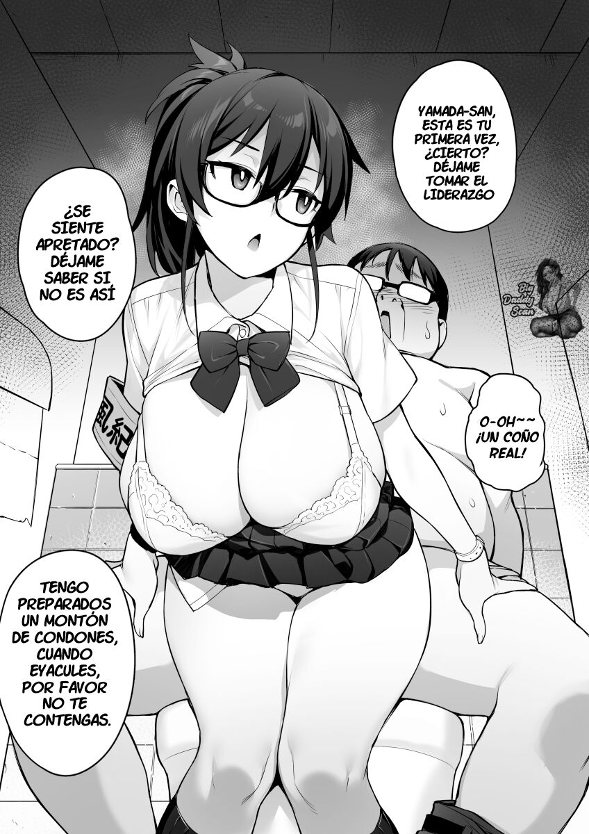 [TRY] Atarashii Fuuki Iinchou wa Mune ga Ookii to Iu Uwasa ga Aru | Se Rumorea Que La Nueva Presidenta Del Comité Disciplinario Tiene Unos Pechos Enormes 1 [Spanish] numero di immagine  12