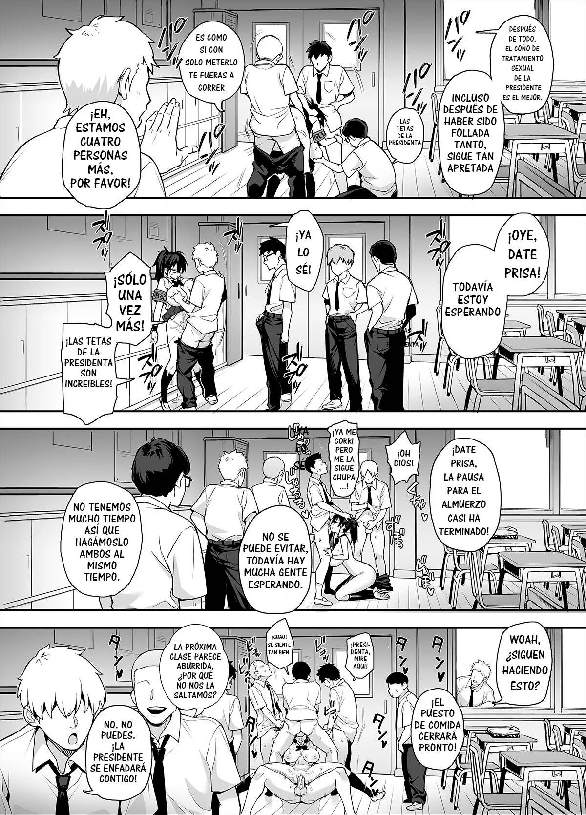 [TRY] Atarashii Fuuki Iinchou ga Kyonyuu Sugiru Ken 2 [Spanish] [theFaFa] [Uncensored] 11eme image