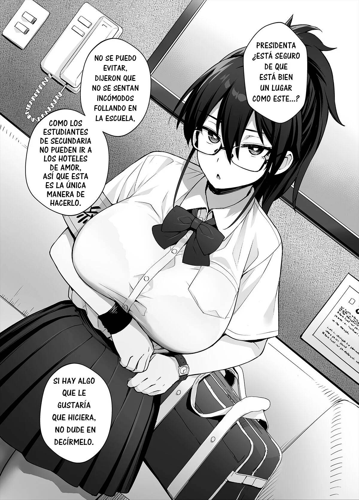 [TRY] Atarashii Fuuki Iinchou ga Kyonyuu Sugiru Ken 2 [Spanish] [theFaFa] [Uncensored] 13eme image