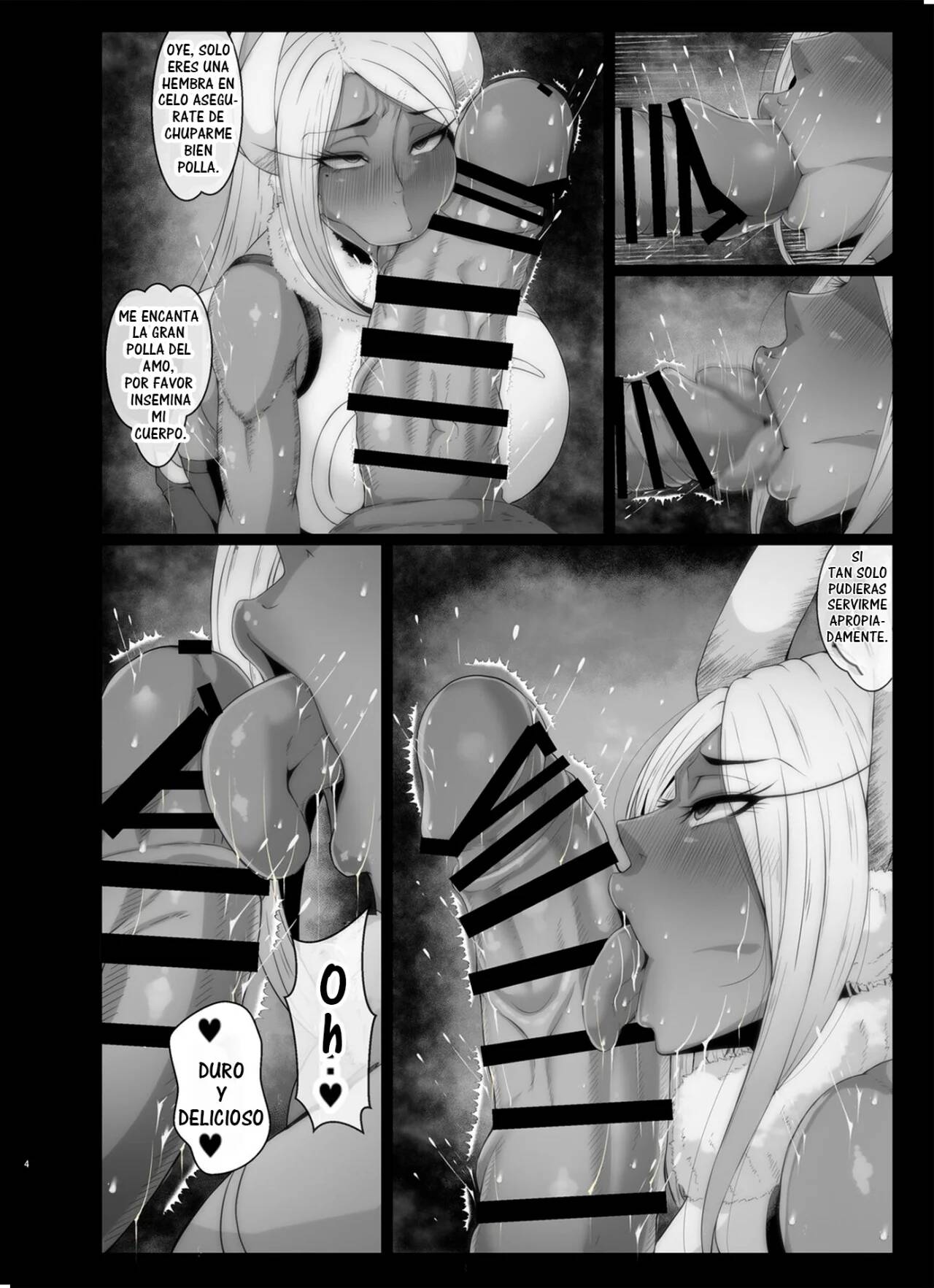 [KAZAMA DoJo (Mucc)] Sennou Haiboku Rabbit Hero | La  heroina coneja derrota por lavado de cerebro (Boku no Hero Academia) [Spanish] [theFaFa] image number 5