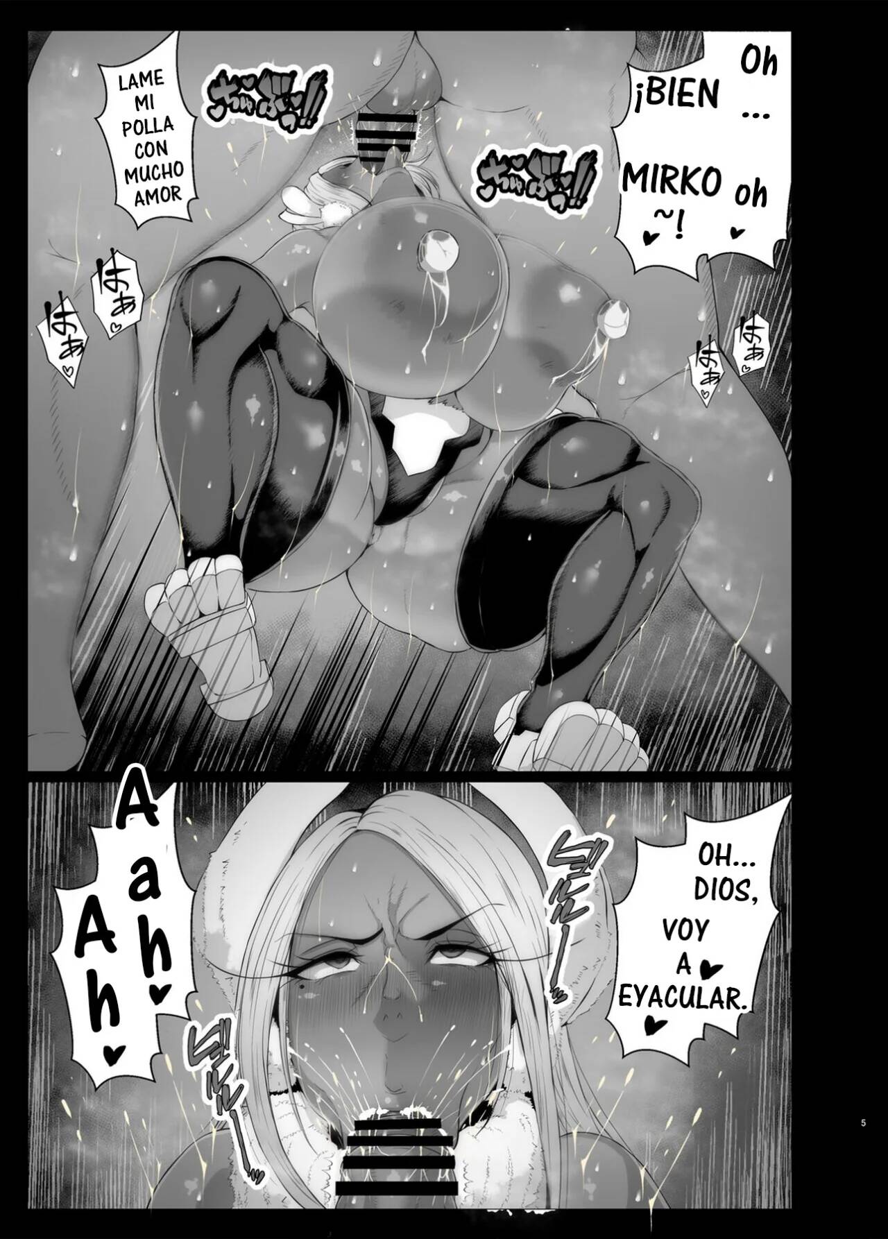 [KAZAMA DoJo (Mucc)] Sennou Haiboku Rabbit Hero | La  heroina coneja derrota por lavado de cerebro (Boku no Hero Academia) [Spanish] [theFaFa] image number 6