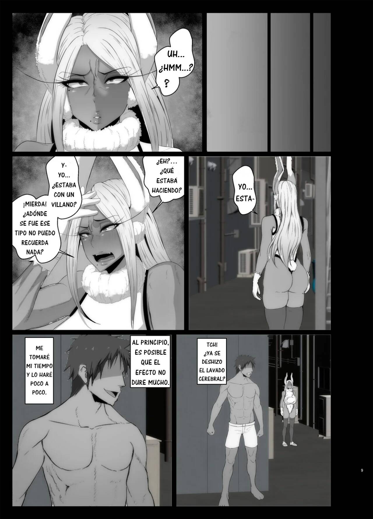 [KAZAMA DoJo (Mucc)] Sennou Haiboku Rabbit Hero | La  heroina coneja derrota por lavado de cerebro (Boku no Hero Academia) [Spanish] [theFaFa] image number 10