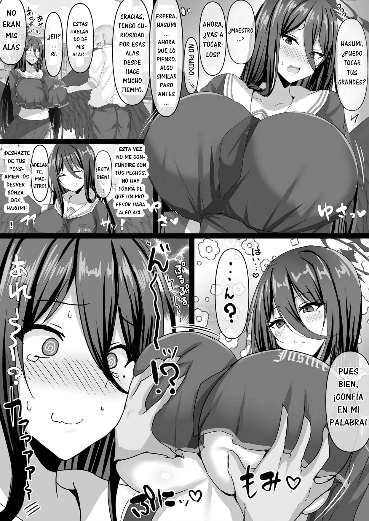[Happy Lime (Sakura Pochi)] Koubi (massage) Suru zo! Hasumi! | ¡Vamos a hacerlo! Hasumi! (Blue Archive) [Spanish] [theFaFa] Bildnummer 4