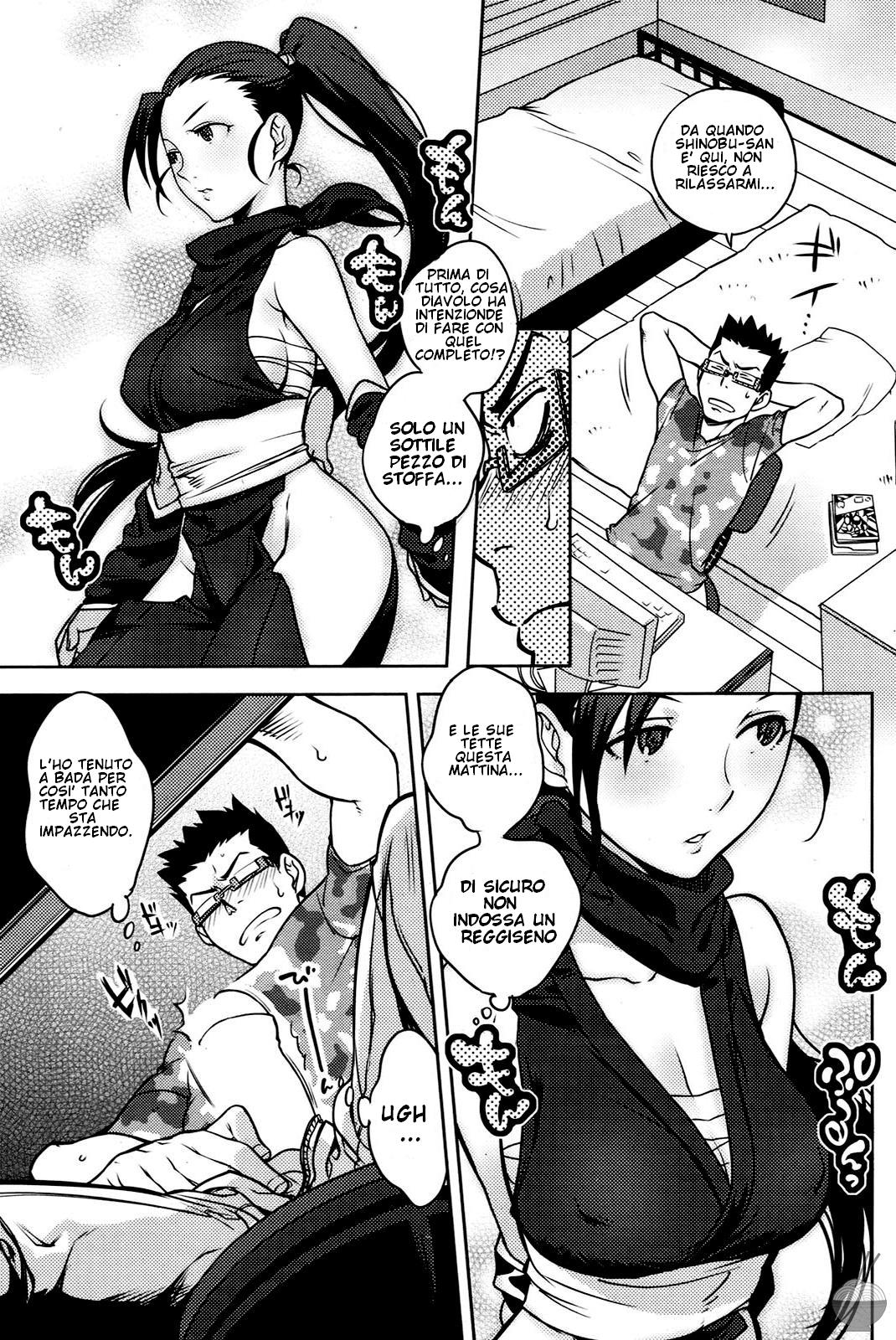 [Nanboku] There's a Ninja in my House! | C'è Un Ninja in Casa Mia! [Italian] [Hentai Fantasy] 画像番号 5