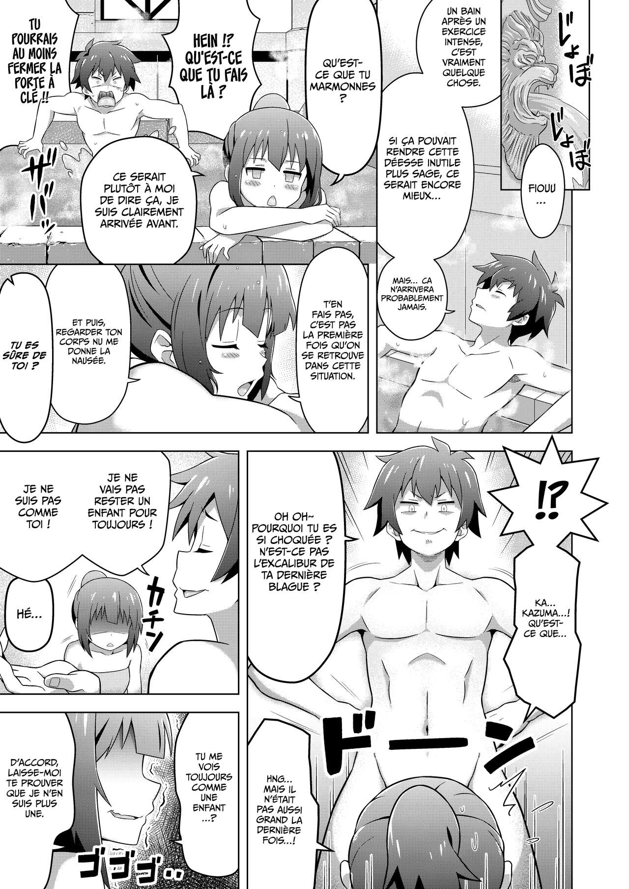 [Rolling Haiena (Takahan)] Kono Subarashii Boukensha ni Kairaku o! | Prend donc plaisir, ho aventurier merveilleux ! (Kono Subarashii Sekai ni Syukufuku o!) [French] [Les Poroïniens] [Digital] 12eme image