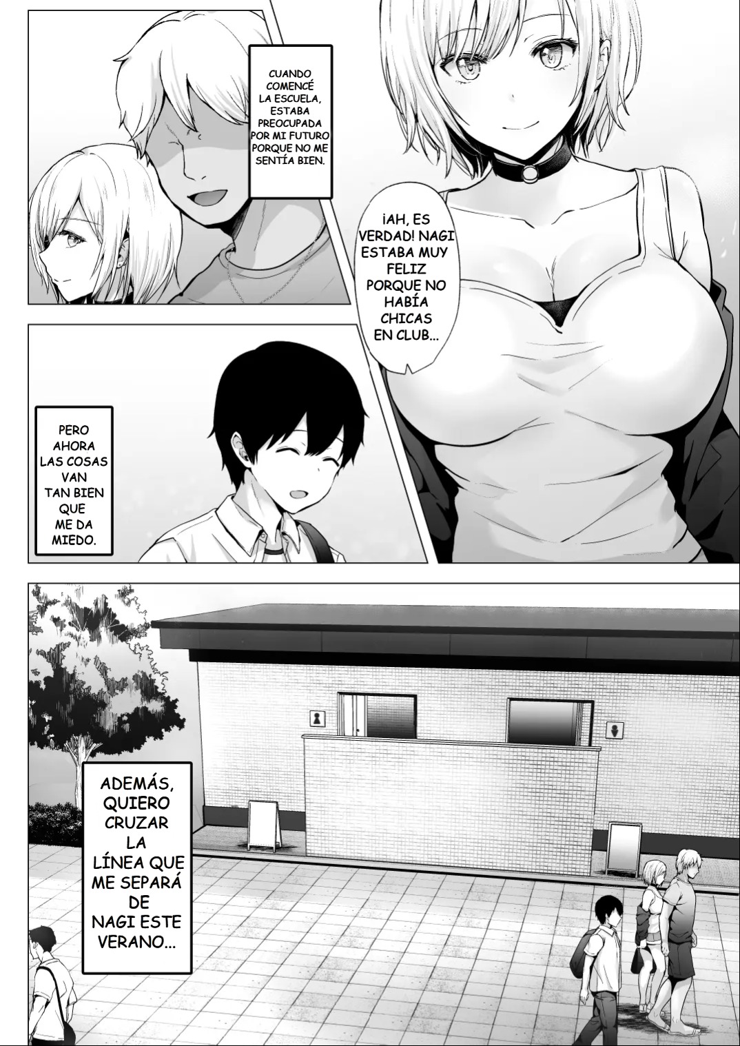 [Graphic L (Erun)] Soshite Kyou mo Moteasobareru 2 ~Circle Umi Gasshuku Hen~ | Amigos sexuales 2 ~Edición entrenamiento del club en la playa~ [Spanish] 图片编号 7