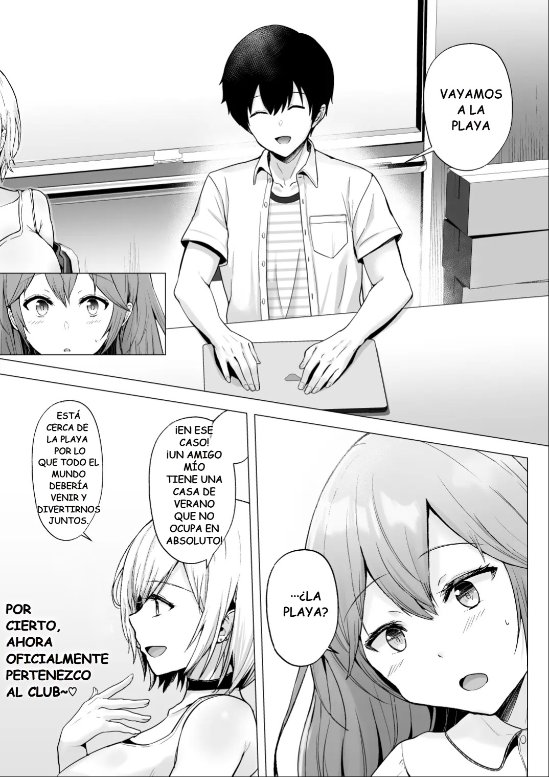 [Graphic L (Erun)] Soshite Kyou mo Moteasobareru 2 ~Circle Umi Gasshuku Hen~ | Amigos sexuales 2 ~Edición entrenamiento del club en la playa~ [Spanish] 图片编号 10