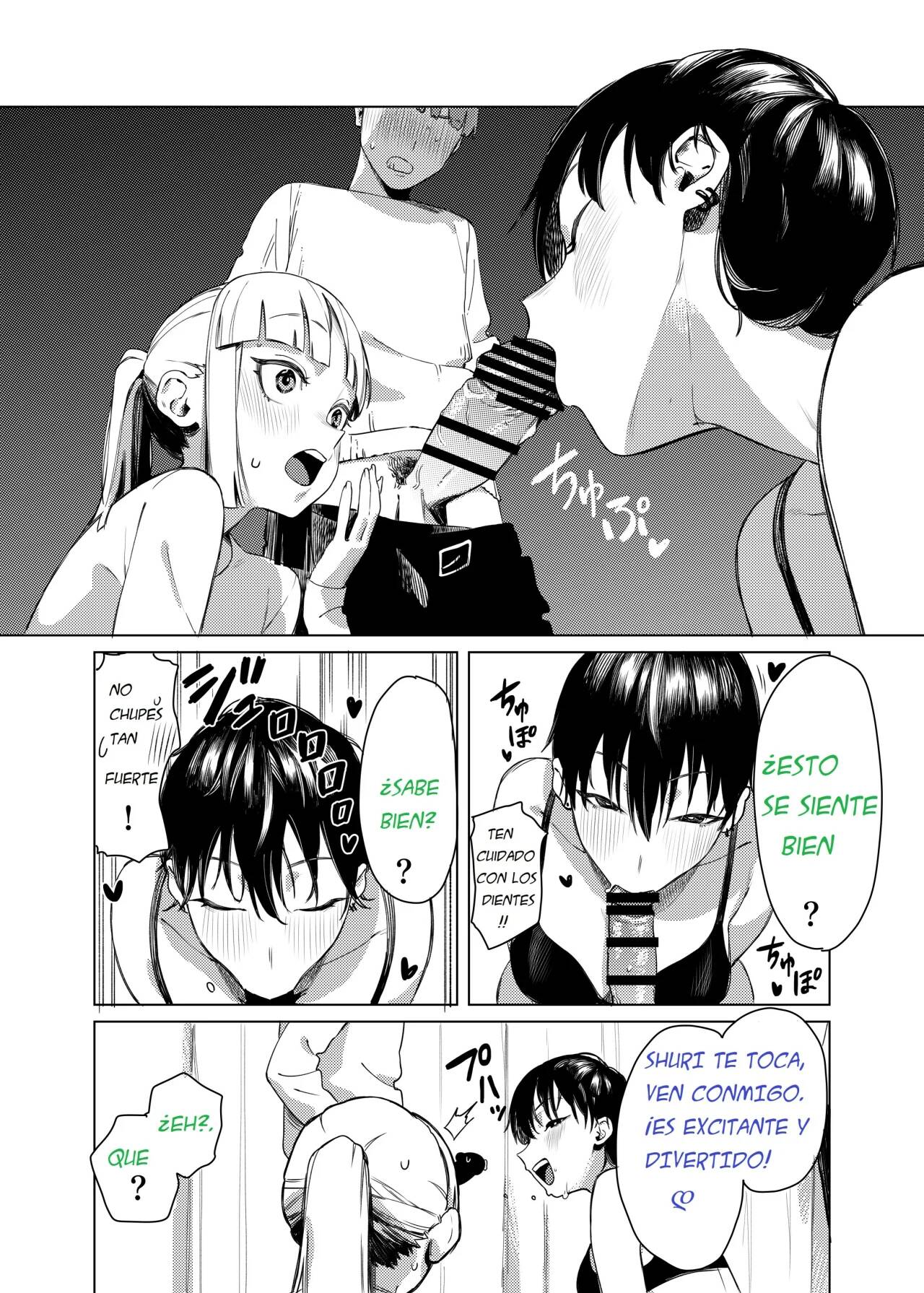 [Ekogi] Yuri ni Hasamaremashita. | Sandwiched By Yuri. [Spanish] image number 7