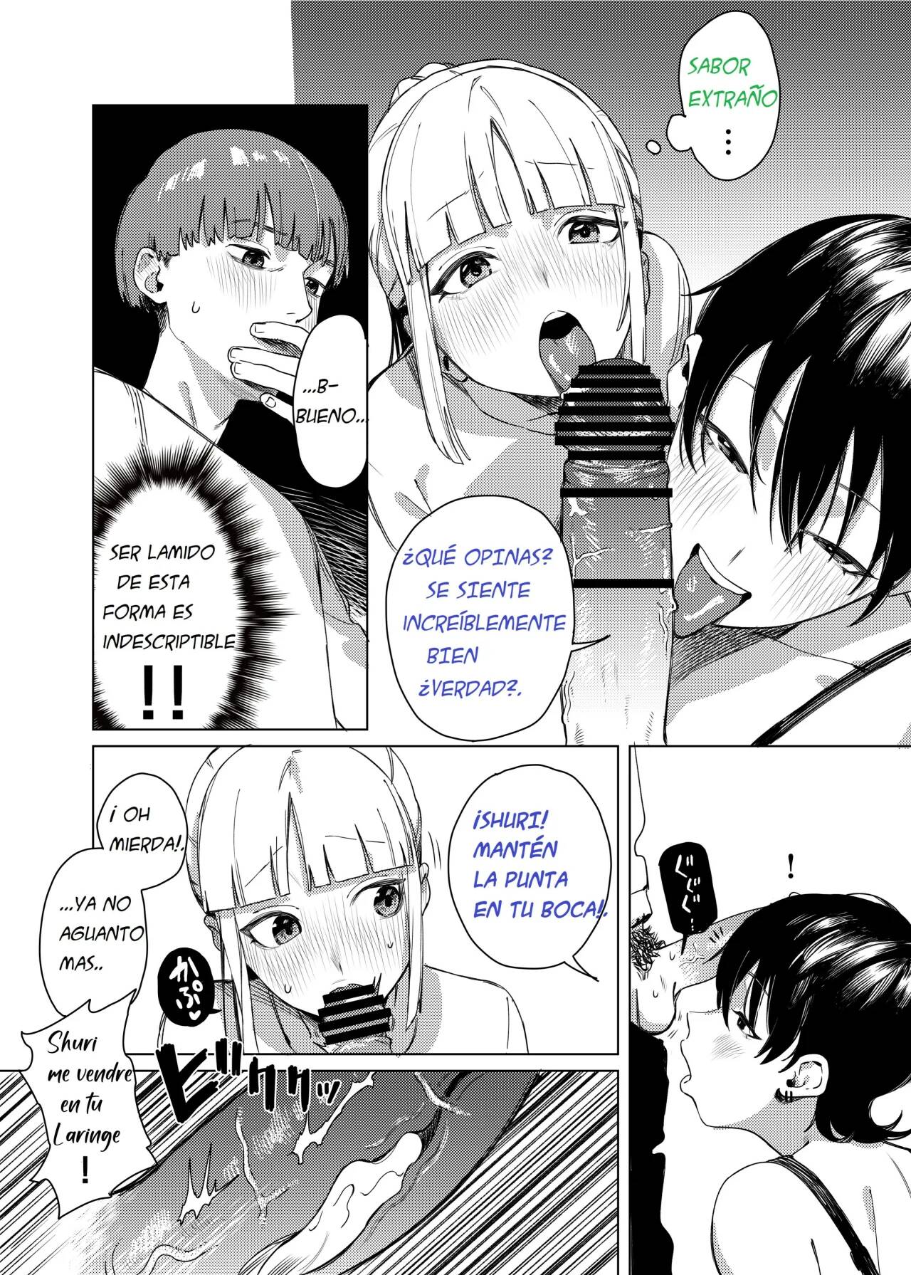 [Ekogi] Yuri ni Hasamaremashita. | Sandwiched By Yuri. [Spanish] image number 8