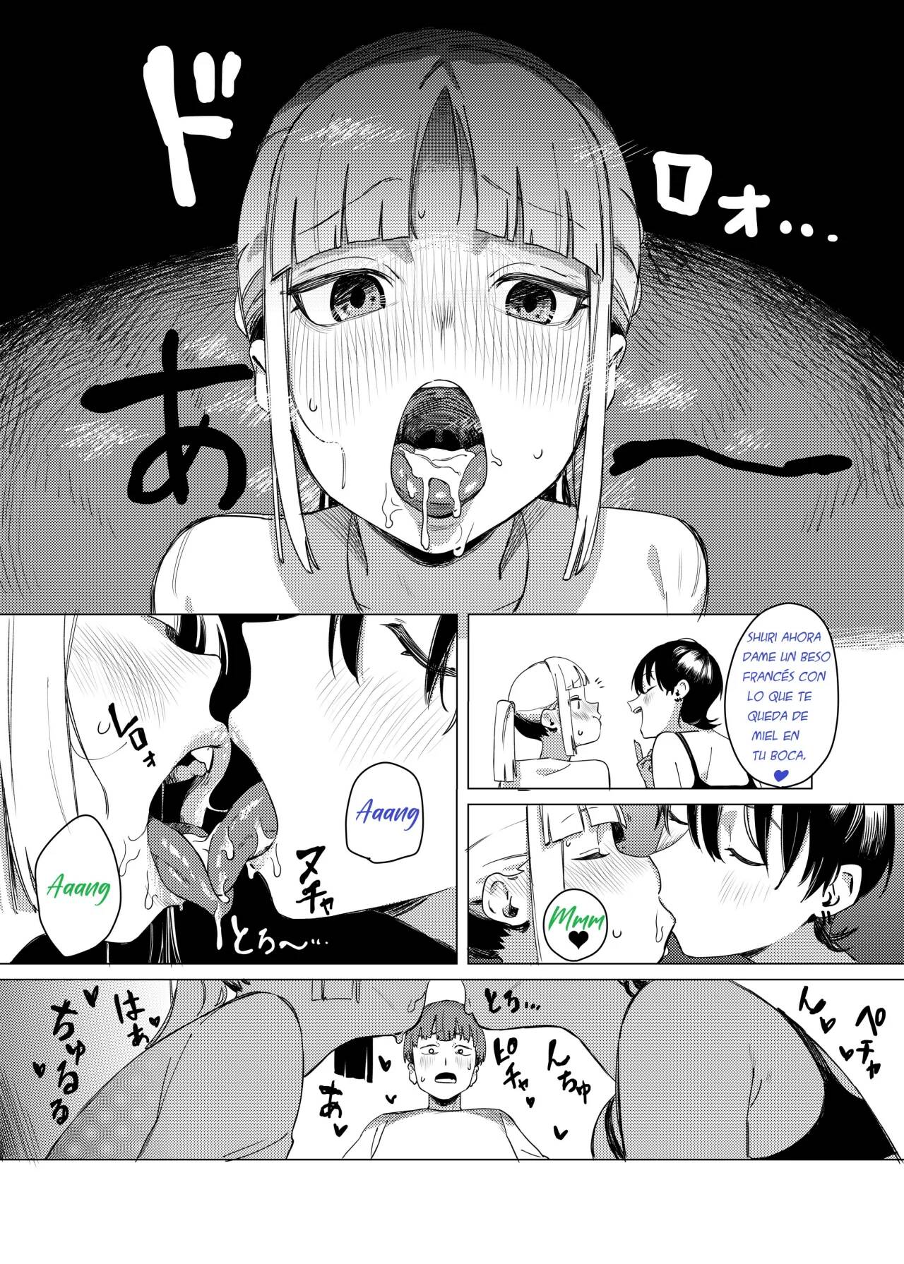 [Ekogi] Yuri ni Hasamaremashita. | Sandwiched By Yuri. [Spanish] image number 10
