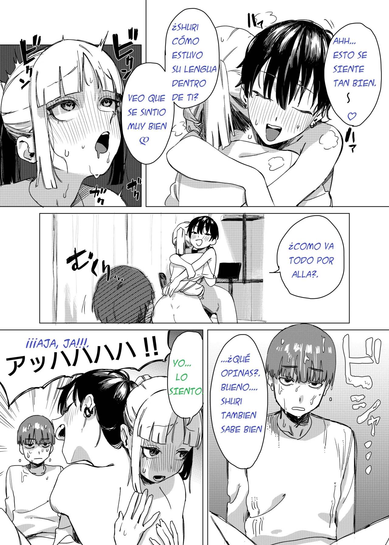 [Ekogi] Yuri ni Hasamaremashita. | Sandwiched By Yuri. [Spanish] image number 16