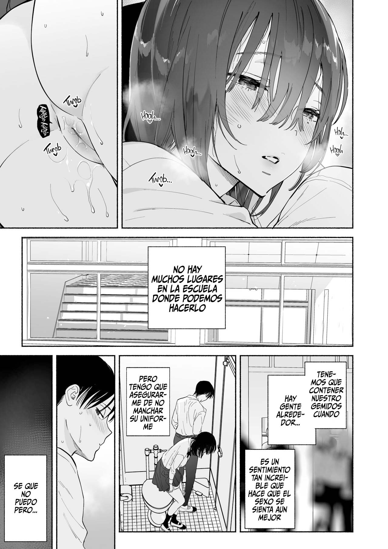 [Yuzuya (Yuzuha)] Mukuchi na Tosho Iin to Sex Zuke. Natsuyasumi Hen ~Sex zuke no Futsukakan...~ | Addicted to Sex With a Taciturn Library Committee Member: Summer Vacation [Spanish] {2d-market.com} [Decensored] [Digital] Bildnummer 18