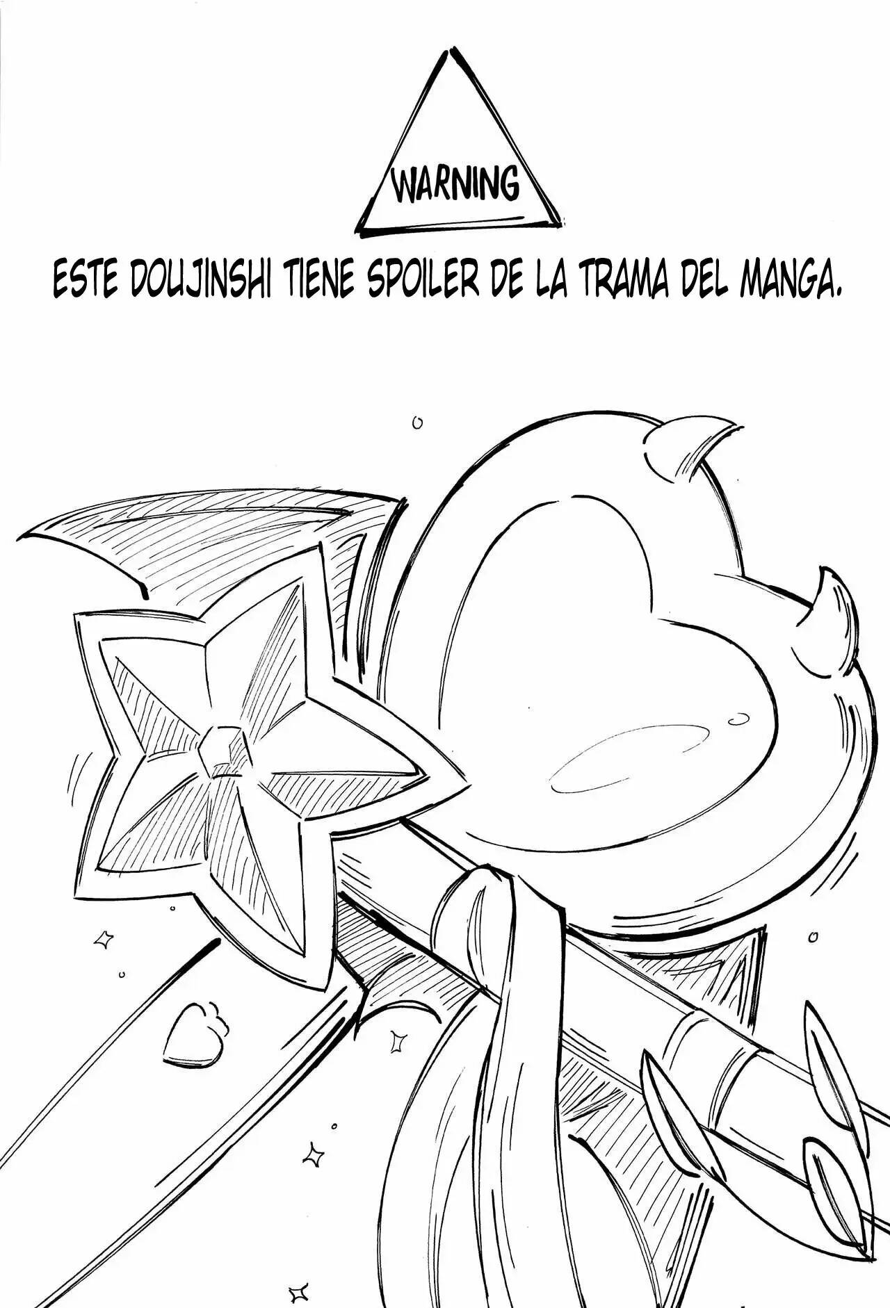 (Natsu no Doujinsai 2022) [Bochi Bochi no Ki (Borusiti)] Momo-chan Yamiochi Shita!? (Machikado Mazoku) [スペイン翻訳] image number 2