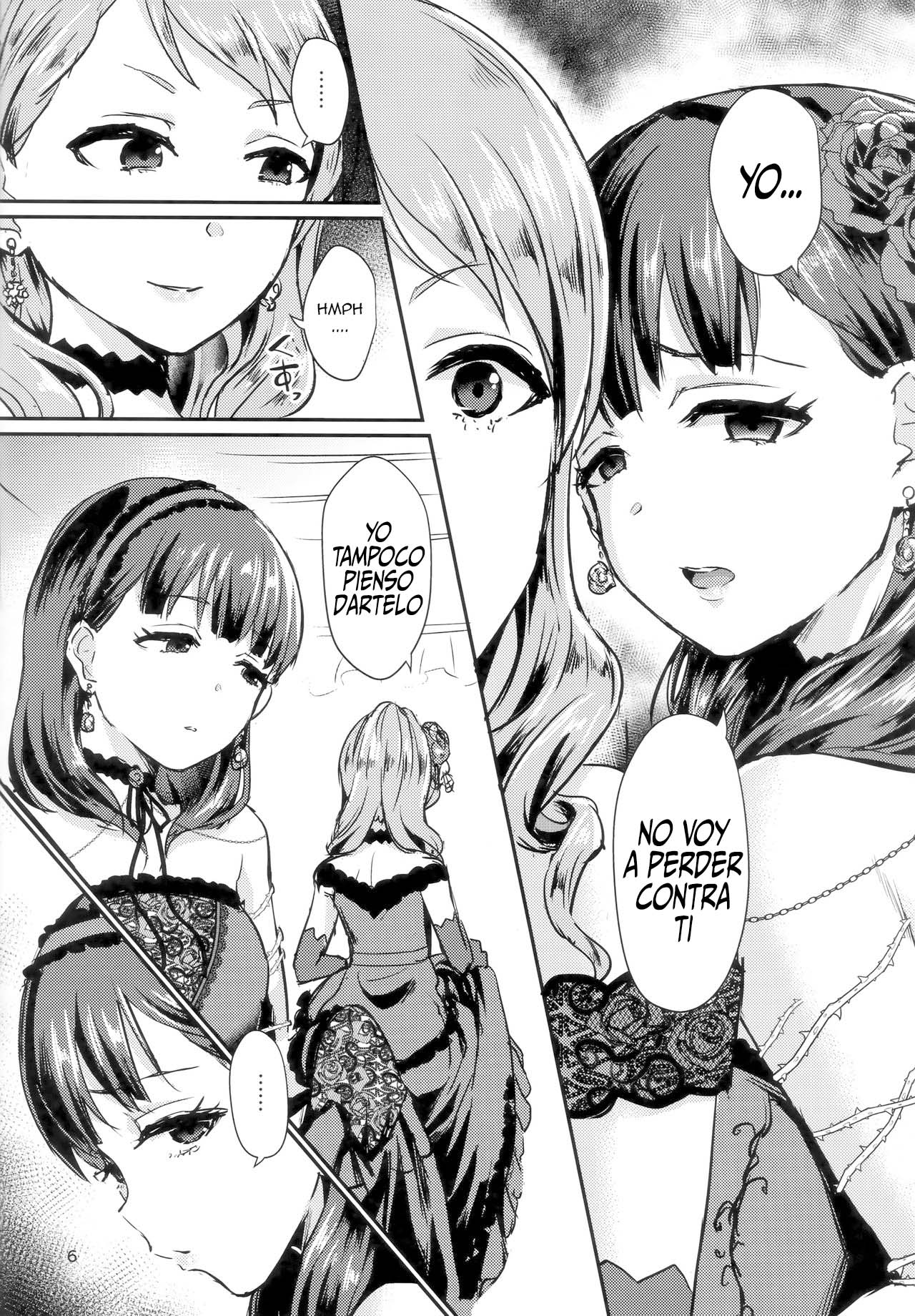 (C94) [40Denier (Shinooka Homare)] Don't stop my pure love (THE IDOLM@STER CINDERELLA GIRLS) [Spanish] image number 5