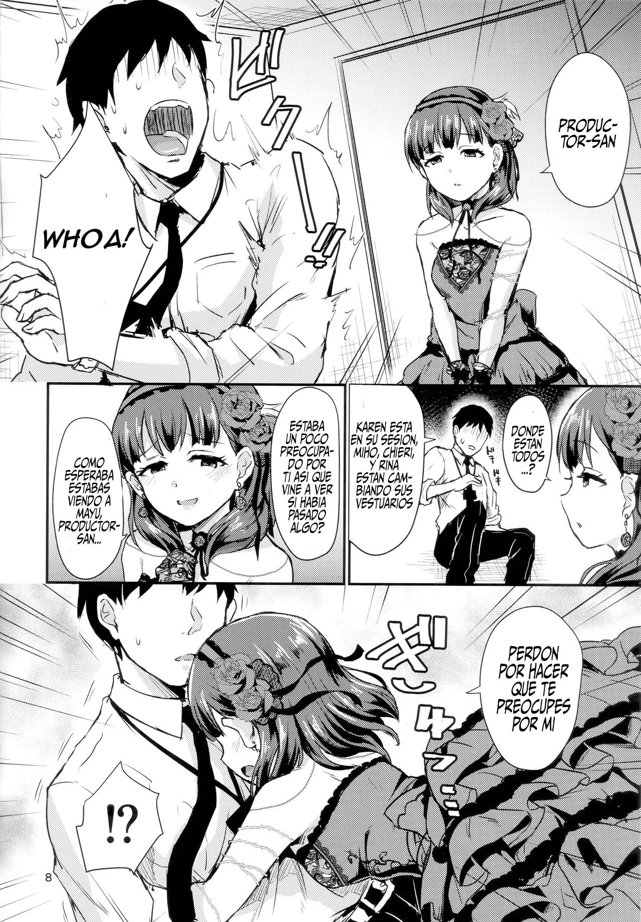 (C94) [40Denier (Shinooka Homare)] Don't stop my pure love (THE IDOLM@STER CINDERELLA GIRLS) [Spanish] image number 7