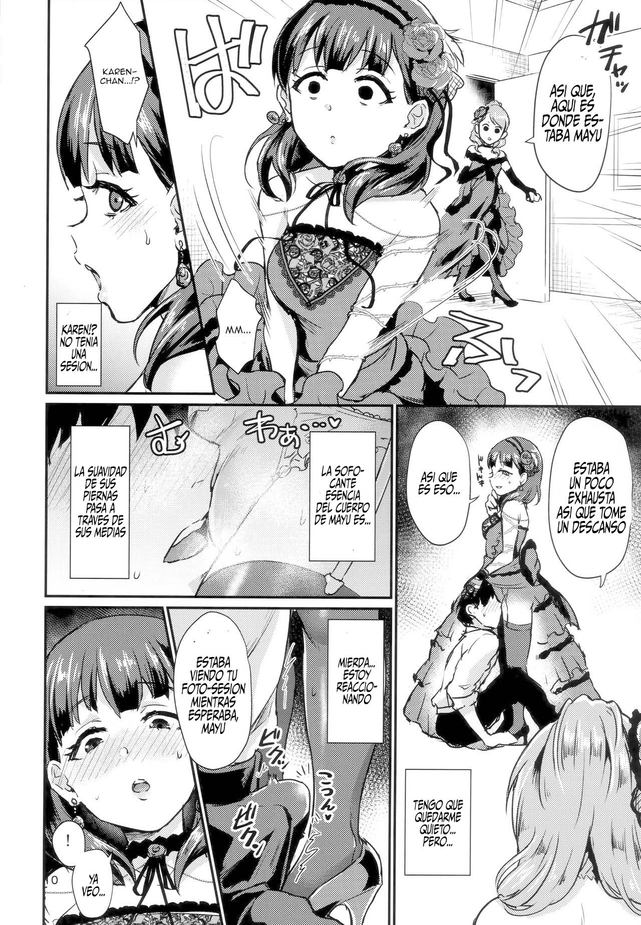 (C94) [40Denier (Shinooka Homare)] Don't stop my pure love (THE IDOLM@STER CINDERELLA GIRLS) [Spanish] image number 9