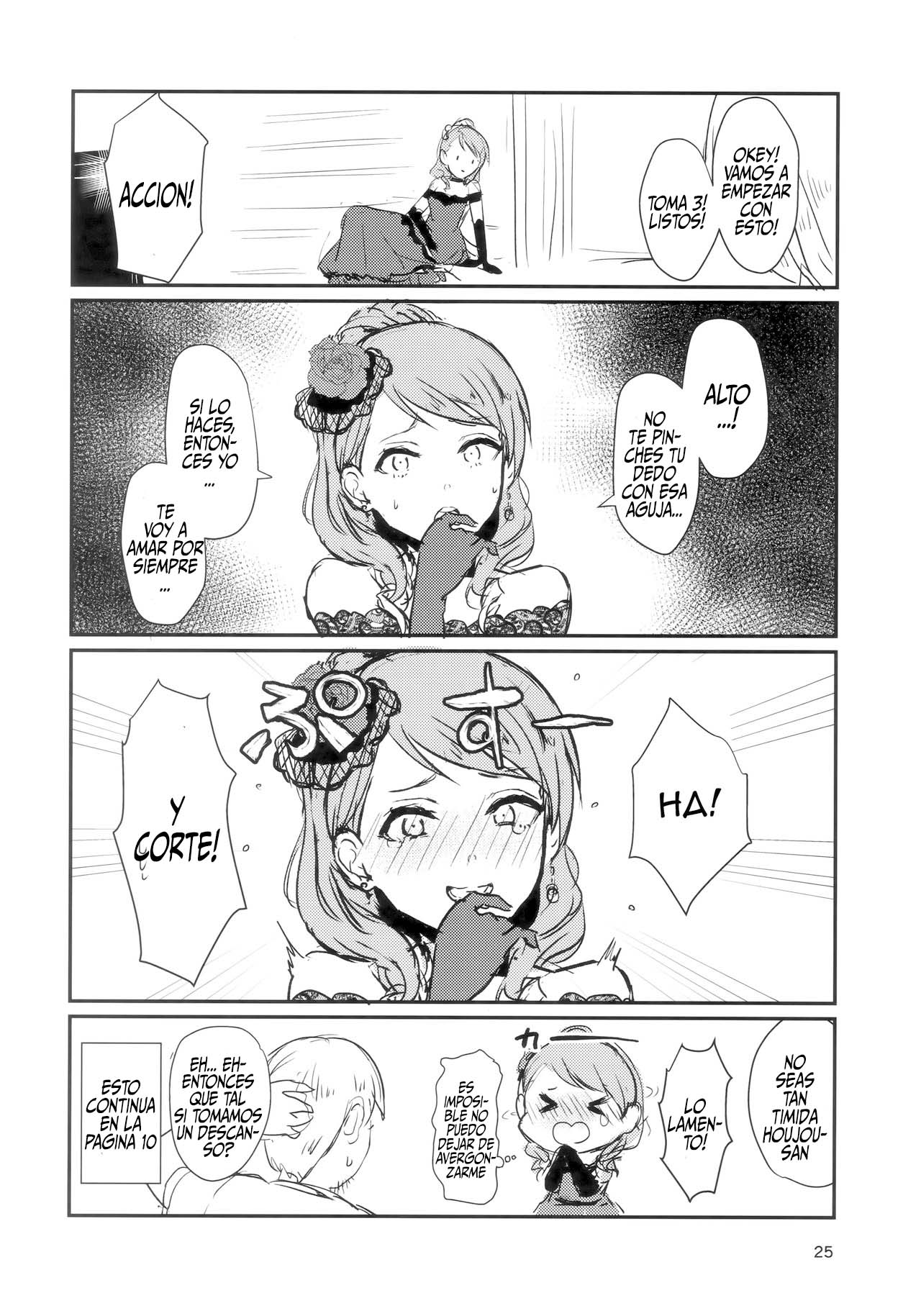 (C94) [40Denier (Shinooka Homare)] Don't stop my pure love (THE IDOLM@STER CINDERELLA GIRLS) [Spanish] image number 24