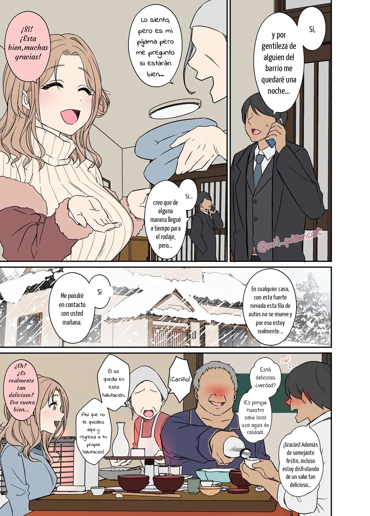 [Dokuneko Noil] Deisui Shita ichikawa hinana ni Warui Koto o Suru Hanashi | A Story About Doing Bad Things To a Drunk Ichikawa Hinana (THE iDOLM@STER: Shiny Color) [Spanish] Bildnummer 2