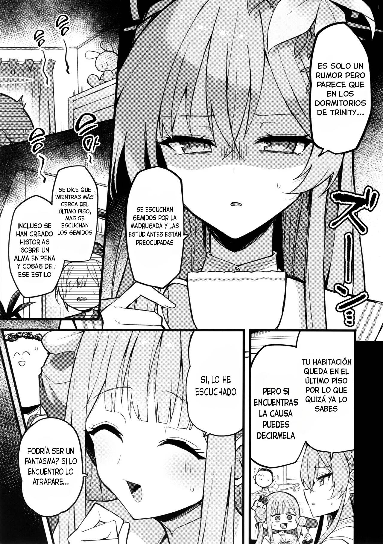 (C102) [Miracle Burn (Himiya Zyo-zu)] Mika, Koe Osaete. (Blue Archive) [Spanish] 画像番号 4