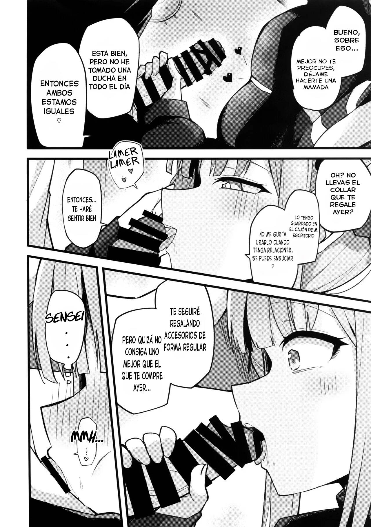 (C102) [Miracle Burn (Himiya Zyo-zu)] Mika, Koe Osaete. (Blue Archive) [Spanish] 画像番号 7