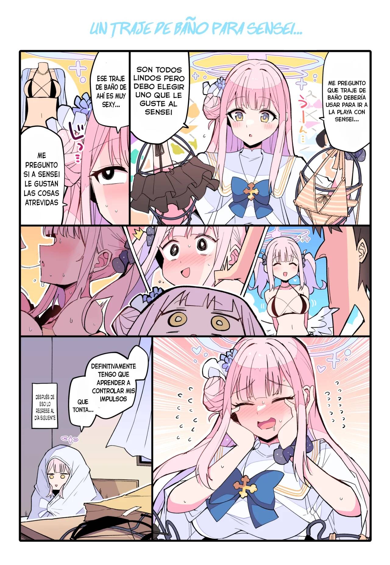 (C102) [Miracle Burn (Himiya Zyo-zu)] Mika, Koe Osaete. (Blue Archive) [Spanish] 画像番号 27