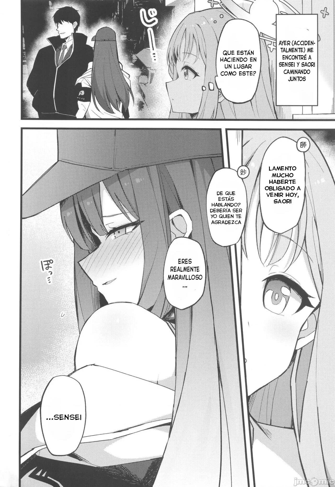 (C101) [Miracleburn (Himiya Zyo-zu)] Jihi o Kureta Anata to | Right Here With You, Who Forgave Me (Blue Archive) [Spanish] 画像番号 5