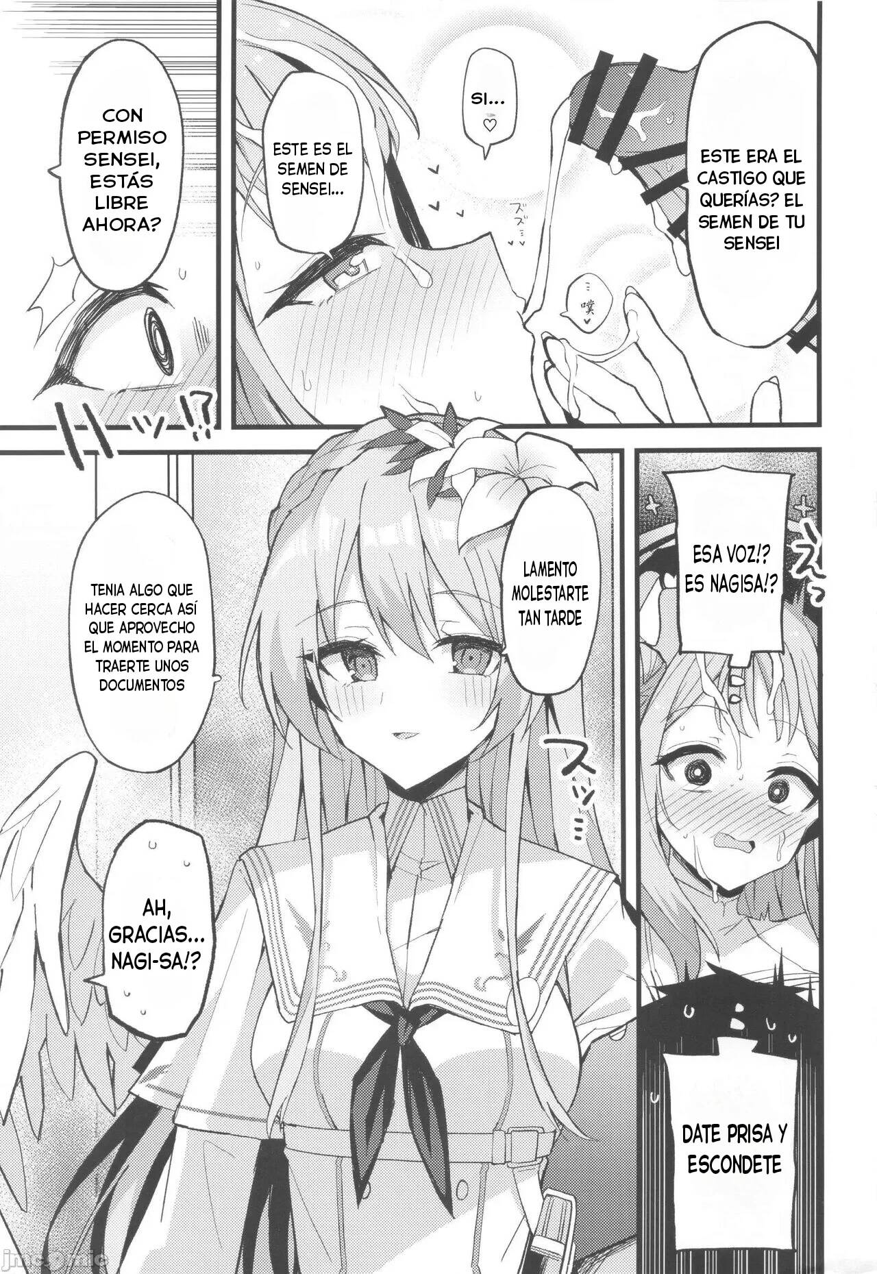 (C101) [Miracleburn (Himiya Zyo-zu)] Jihi o Kureta Anata to | Right Here With You, Who Forgave Me (Blue Archive) [Spanish] 画像番号 16