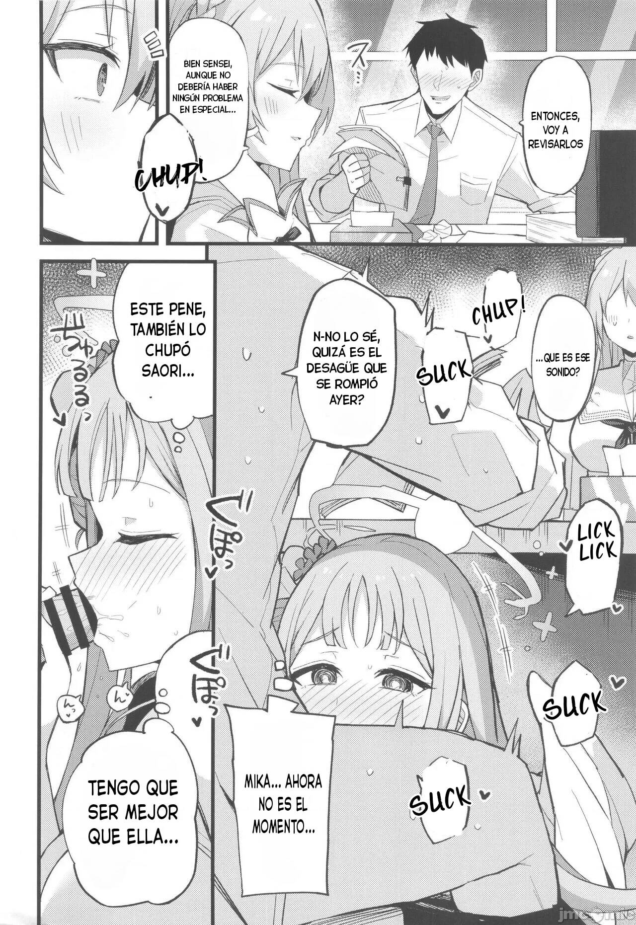 (C101) [Miracleburn (Himiya Zyo-zu)] Jihi o Kureta Anata to | Right Here With You, Who Forgave Me (Blue Archive) [Spanish] 画像番号 17