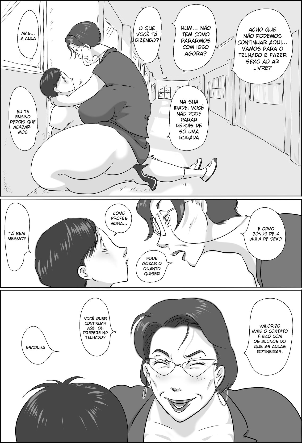 [Zenmai Kourogi] Kyoutou wa Gakkou de Koubisuru 2 -Vice Diretora Acasalando Na Escola 2 [Português] 이미지 번호 19