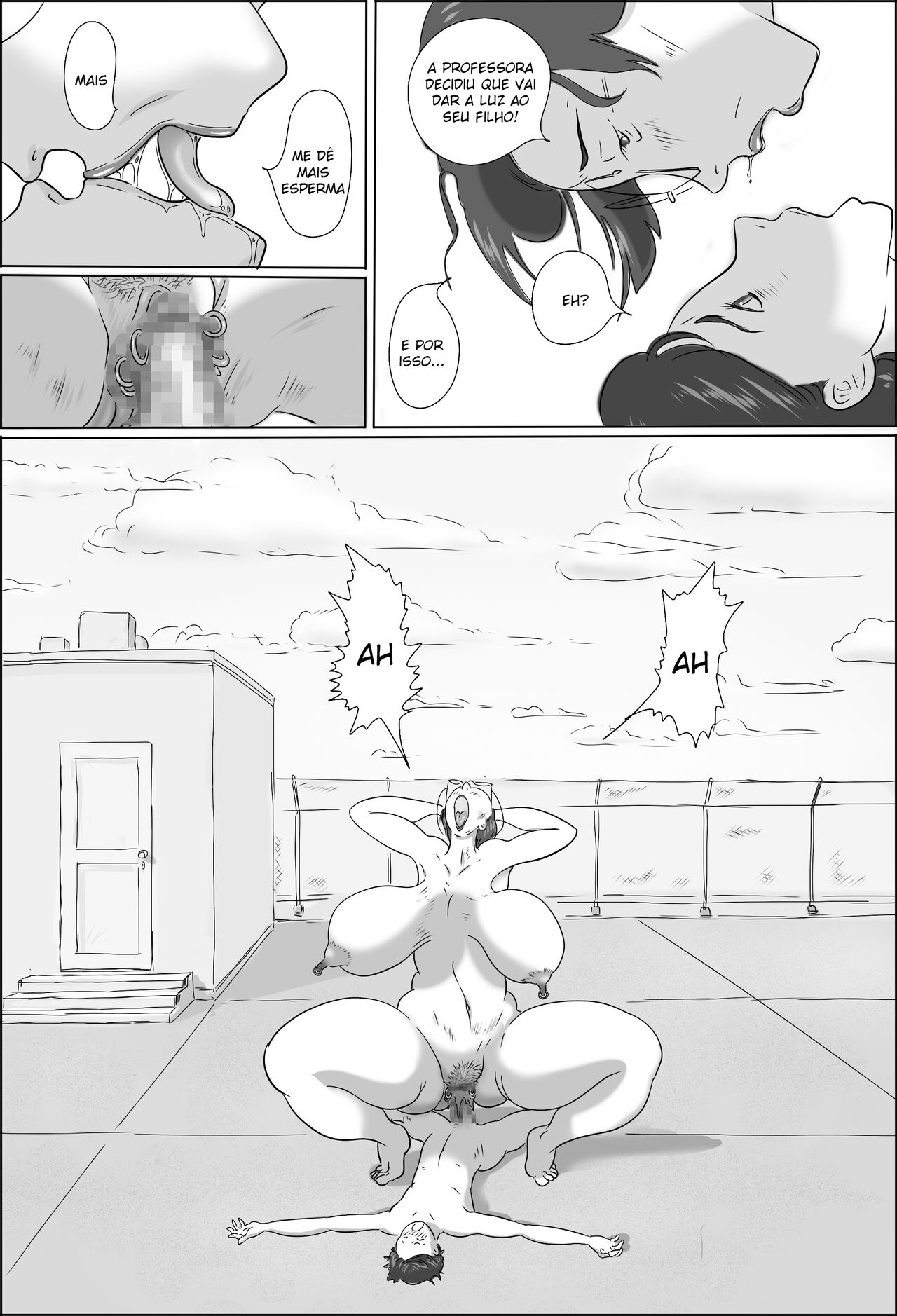 [Zenmai Kourogi] Kyoutou wa Gakkou de Koubisuru 2 -Vice Diretora Acasalando Na Escola 2 [Português] 이미지 번호 34