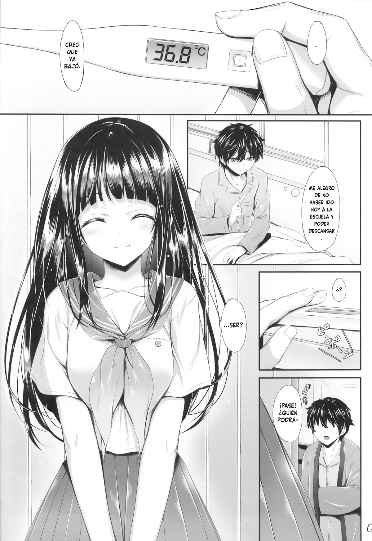 (C82) [In The Sky (Nakano Sora)] Ice Cream Cherry Blossom (Hyouka) [Spanish] 3eme image