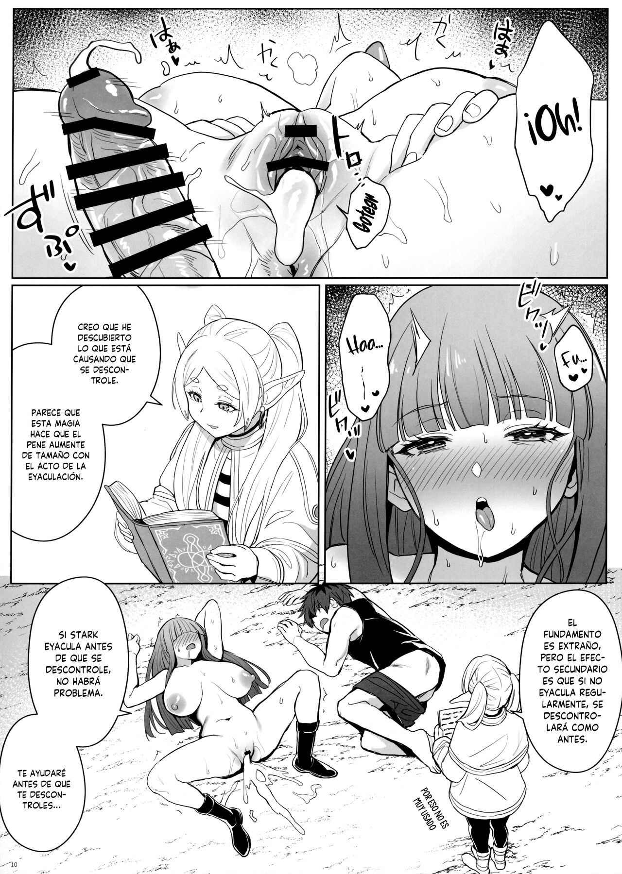 [COMEX (Zhen Lu)] Chinchin ga Ookiku Naru Mahou | La Magia que Hace más Grande el Pene (Sousou no Frieren) [Spanish] [MandaloAsiNoma] image number 11