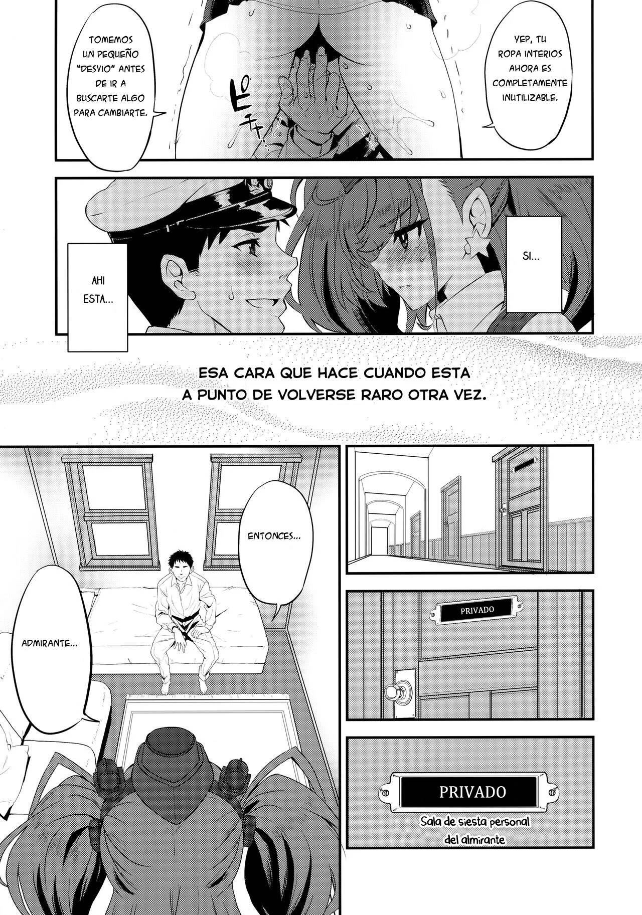 (C99) [INFINITY DRIVE (Kyougoku Shin)] Shi ro la n ta (Kantai Collection -KanColle-) [Spanish] numero di immagine  14