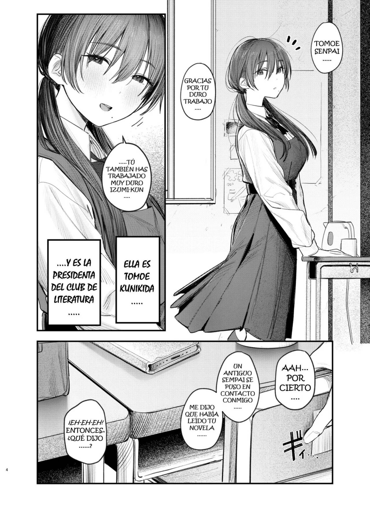 [Momojiru Teien (Momokumo)] Zoku Kunikida Senpai no Kakushigoto [Spanish] [Digital] numero di immagine  3