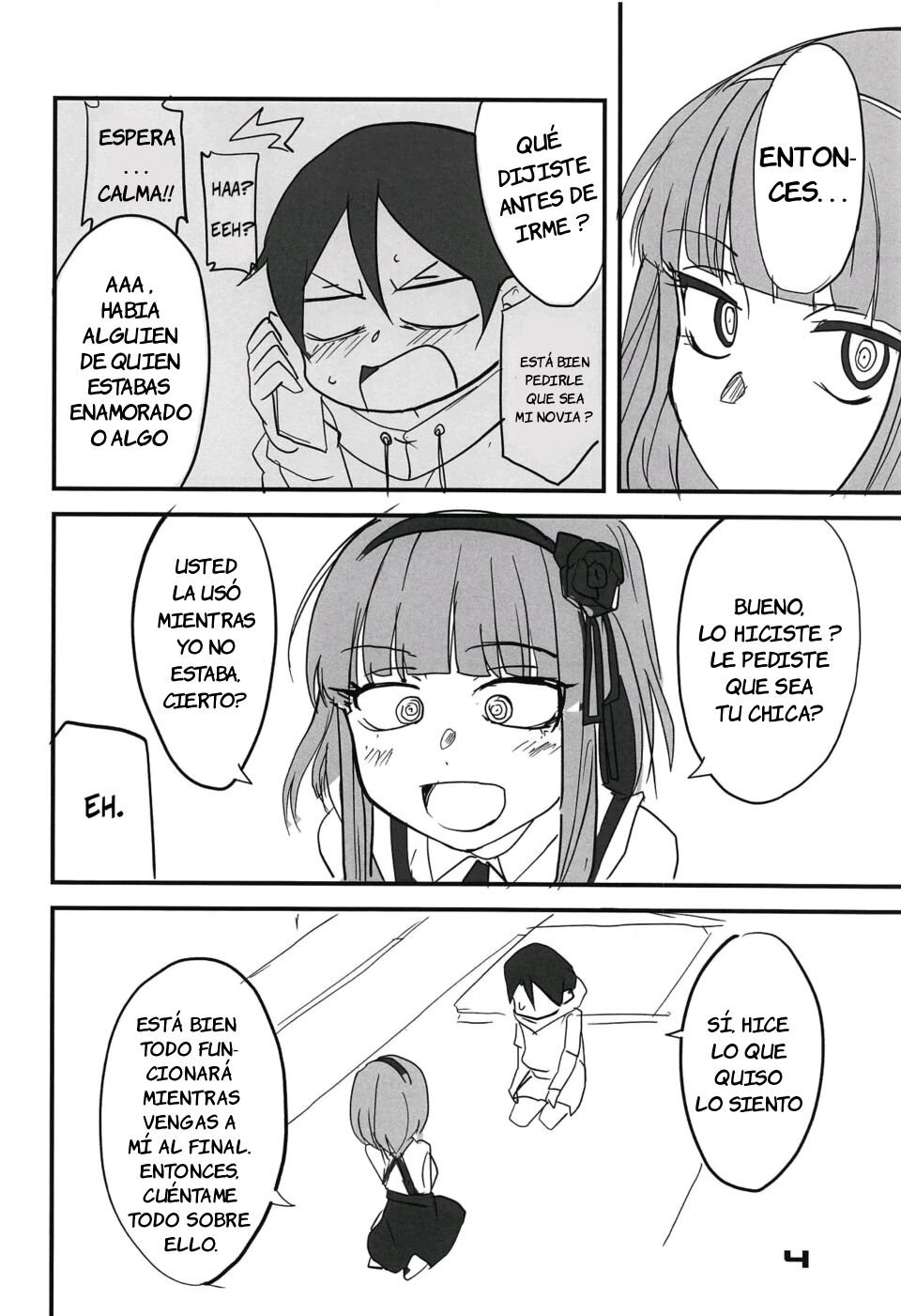 [BlueMage (Aoi Manabu)] Dagashi Chichi 10 (Dagashi Kashi) [Spanish] 画像番号 3