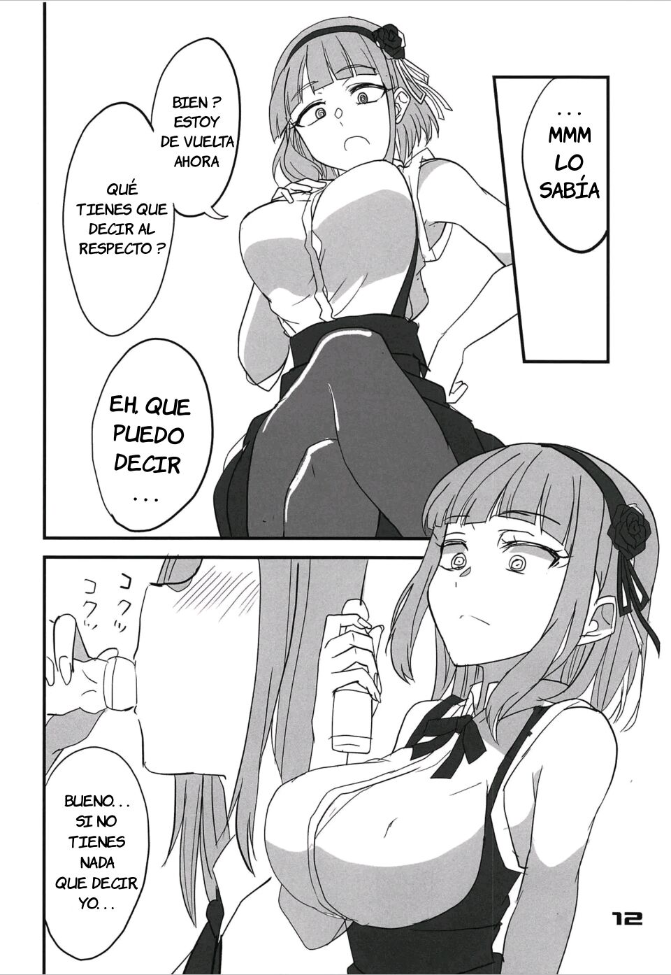 [BlueMage (Aoi Manabu)] Dagashi Chichi 10 (Dagashi Kashi) [Spanish] 画像番号 11