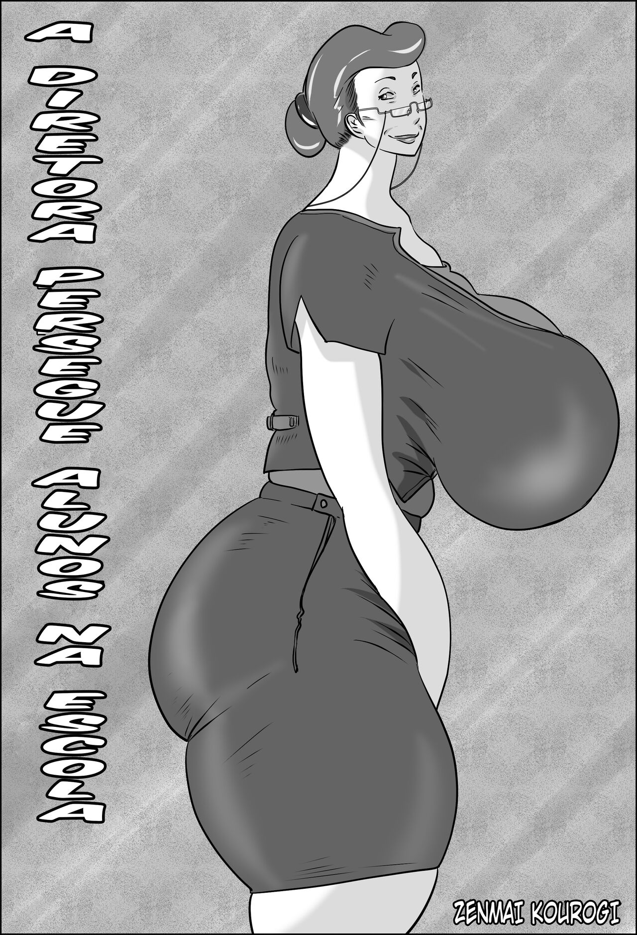 [Zenmai Kourogi] Kouchou wa Gakkou de Seito o Asaru -A Diretora Persegue Alunos Na Escola [Português] première image