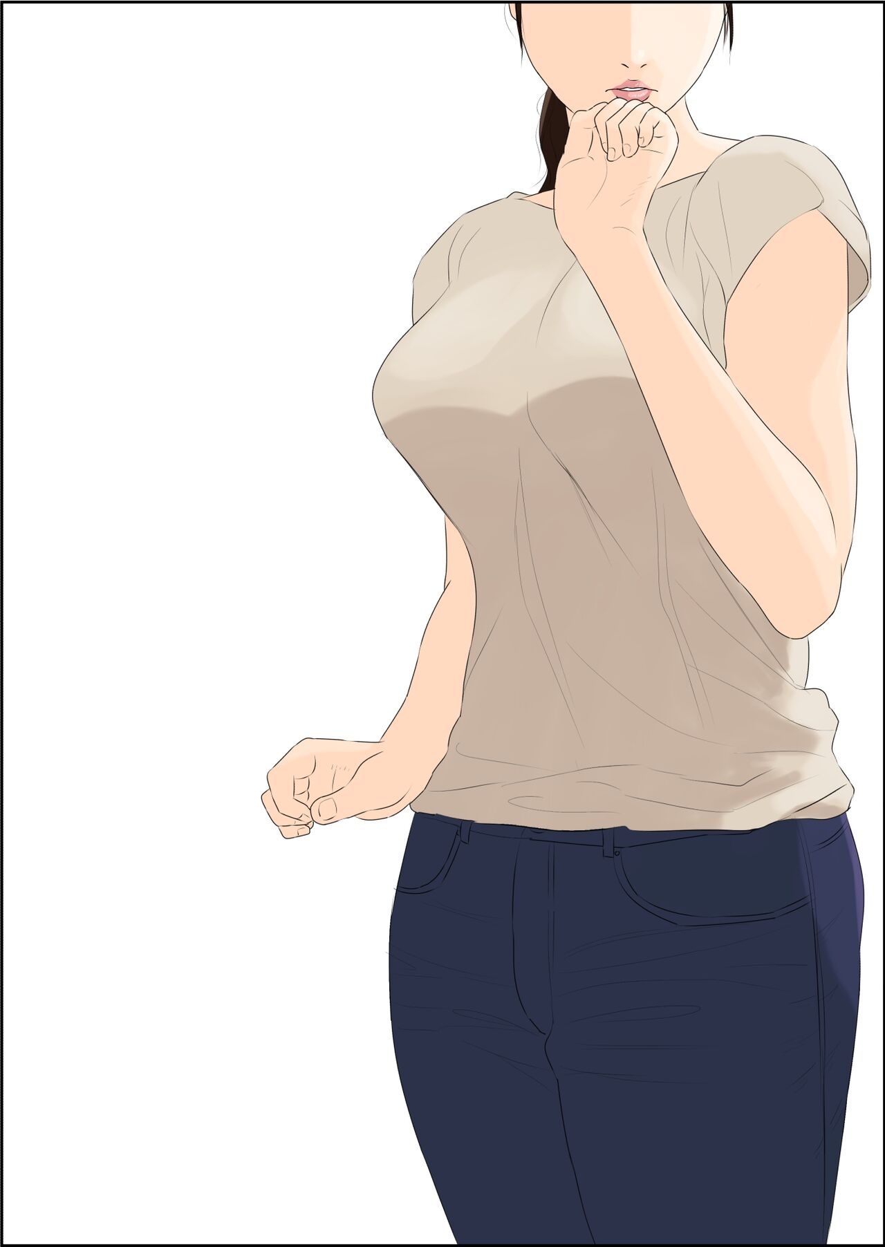 [Negoroya] Hitozuma Nanpa Buta Ochi[熟女控机翻汉化] изображение № 2