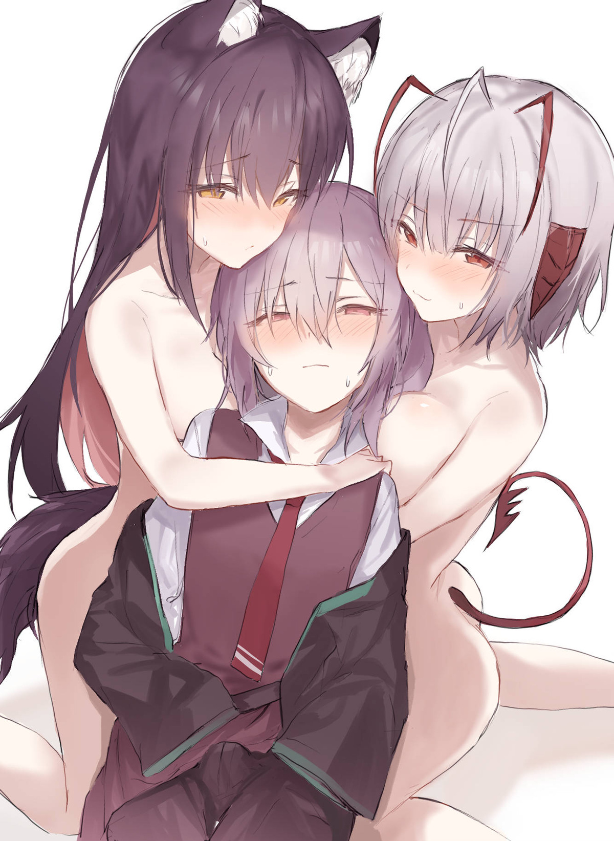 [Otsumami] “Ansel-kun ga Gotsugou Arts de Hatsujou Shita Josei Ope ni Osowarechau Hanashi" (Arknights) [English] [DKKMD Translations] 图片编号 1