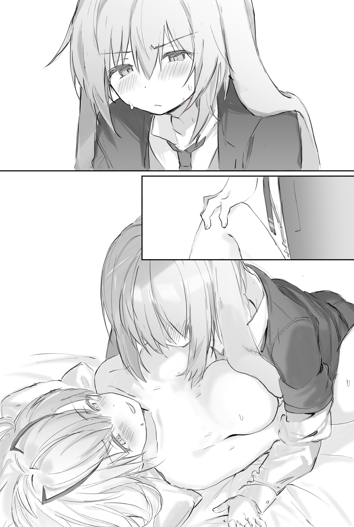 [Otsumami] “Ansel-kun ga Gotsugou Arts de Hatsujou Shita Josei Ope ni Osowarechau Hanashi" (Arknights) [English] [DKKMD Translations] 图片编号 28