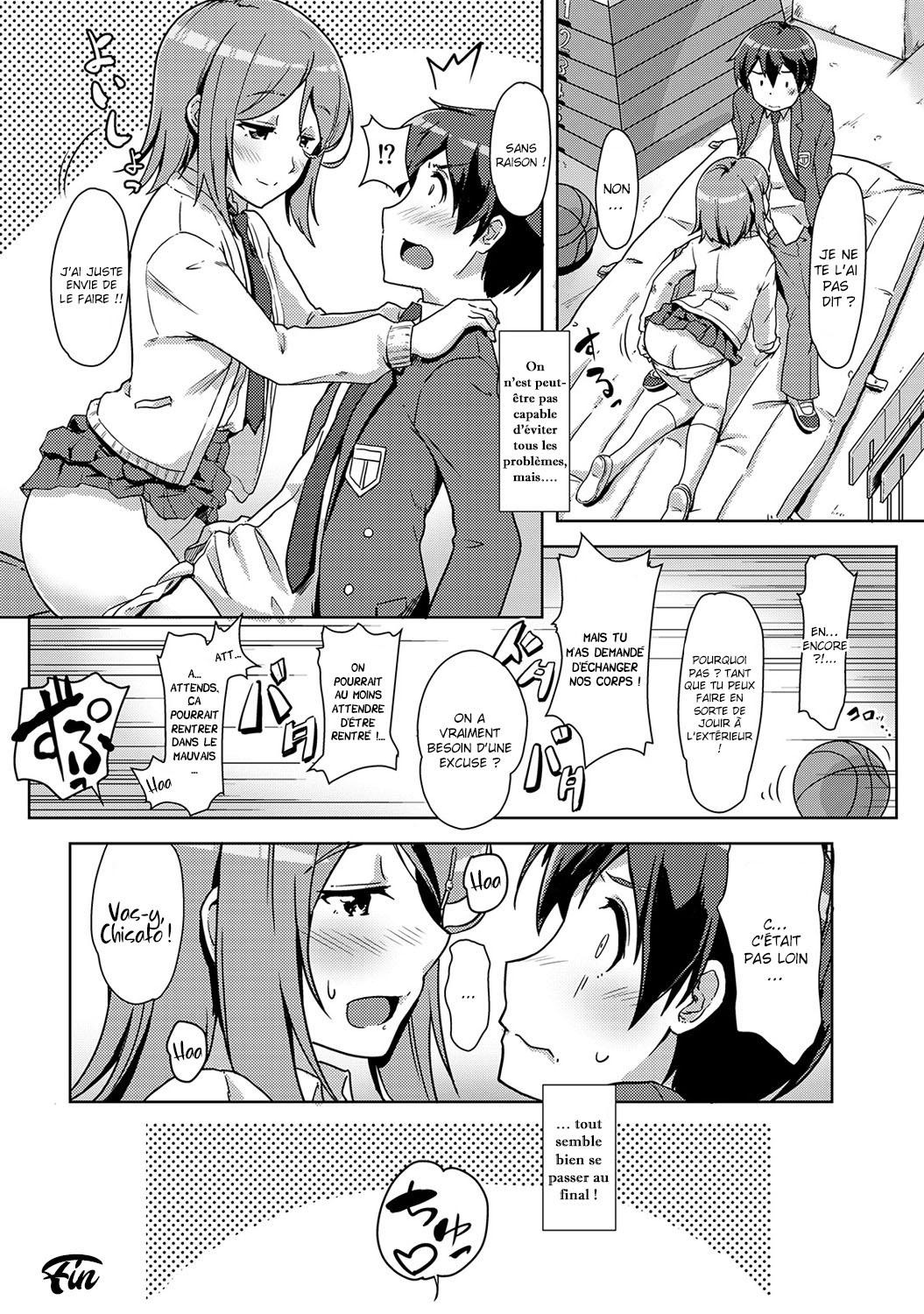 [Tokinobutt] Ecchi Shitara Irekawacchatta!? | On a échangé nos corps après avoir baisé ?! [French] [La sainte Perv'] numero di immagine  149