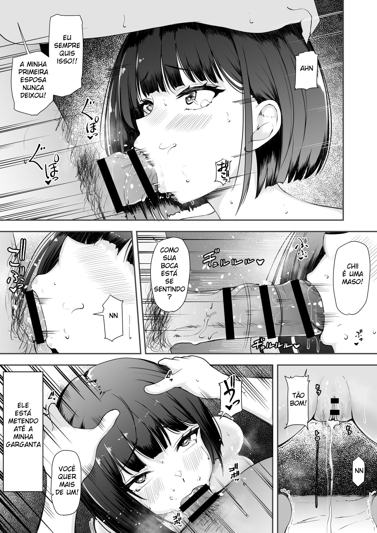 [Yamitsukihaguhagu (Kuware)] Genkai Shuuraku de Wakai Onna wa Watashi dake... ~Mura no Onaho Hen~ | I'm the only girl in this village on the brink of population collapse... ~Village Cumbucket Arc~ [Portuguese-BR] image number 30