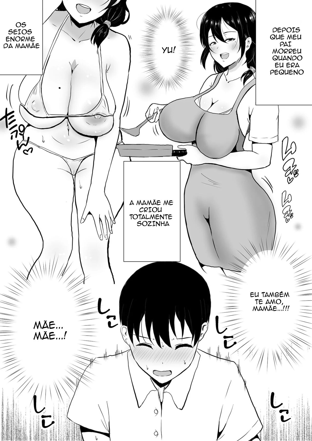 [tarobaumu] TomoKano Kaa-chan~ Daisuki na Ore no Hahaoya wa Aho na Shinyuu no Kanojo~ | My Mom Is My Friend's Girlfriend [Portuguese-BR] image number 9