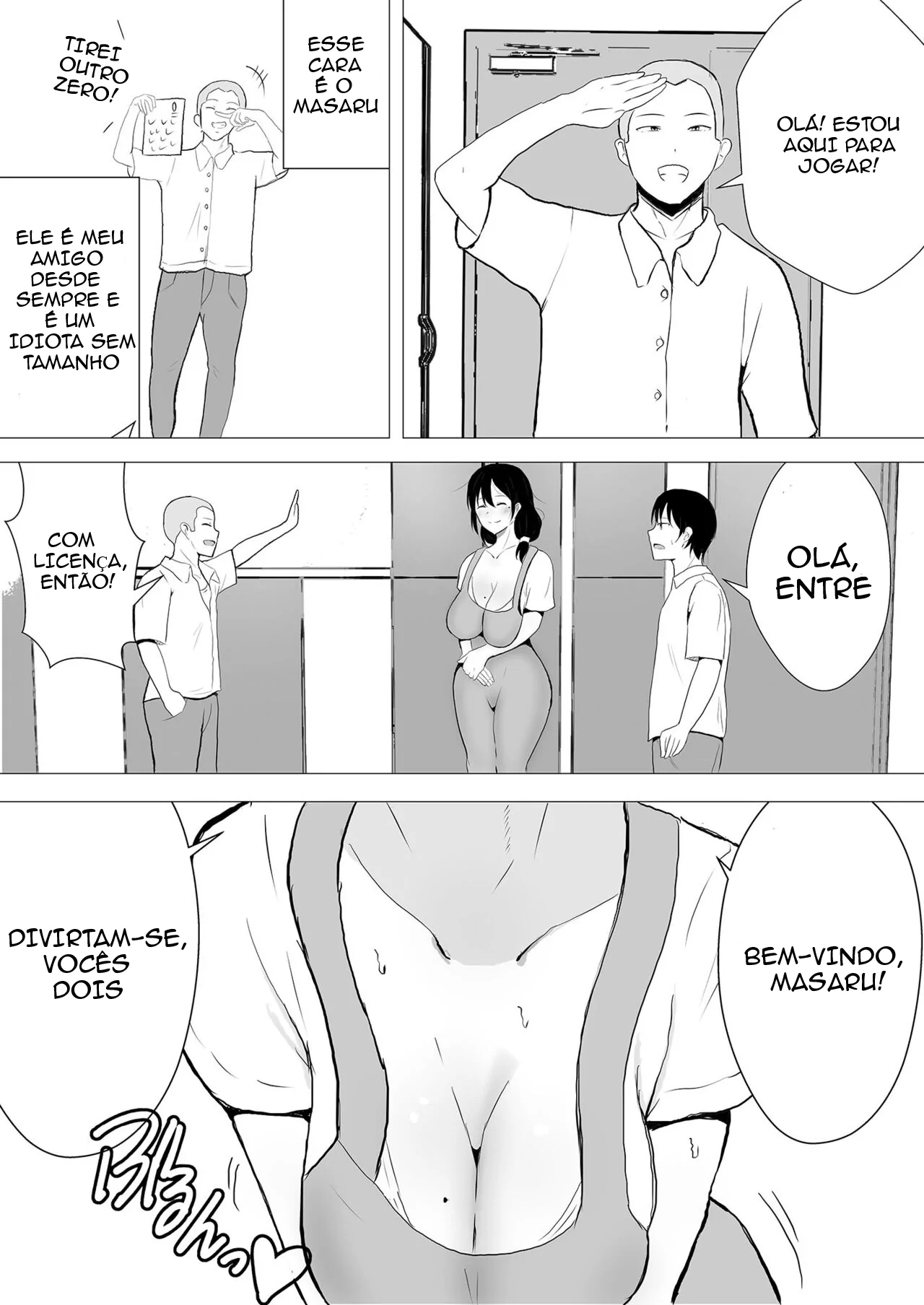 [tarobaumu] TomoKano Kaa-chan~ Daisuki na Ore no Hahaoya wa Aho na Shinyuu no Kanojo~ | My Mom Is My Friend's Girlfriend [Portuguese-BR] image number 11